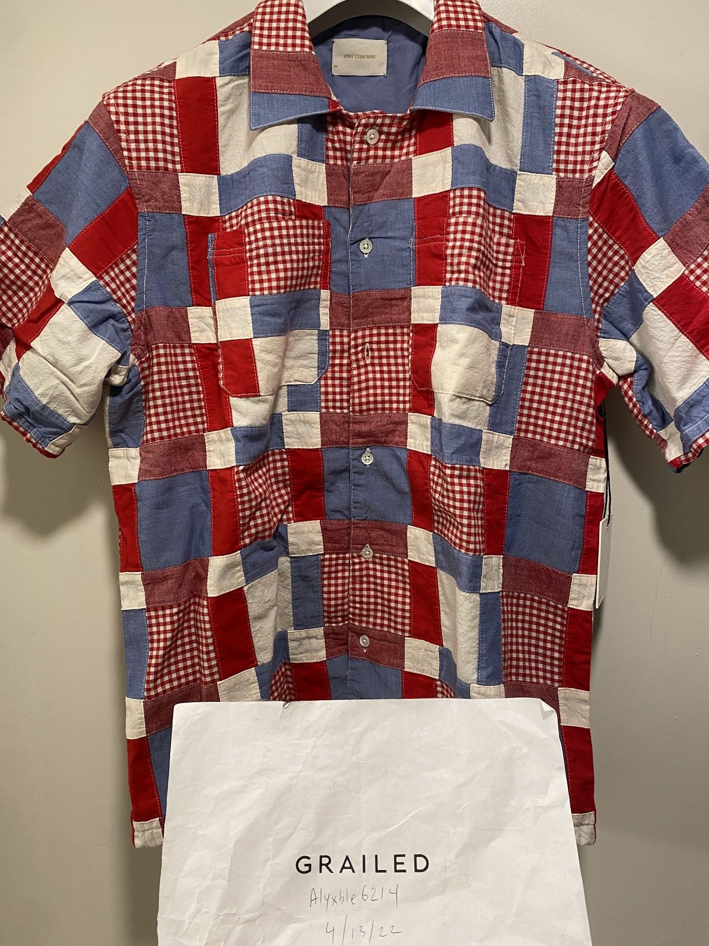 Aime Leon Dore aime leon dore patchwork leisure shirt rainbow padded Size US M / EU 48-50 / 2 - 7 Thumbnail