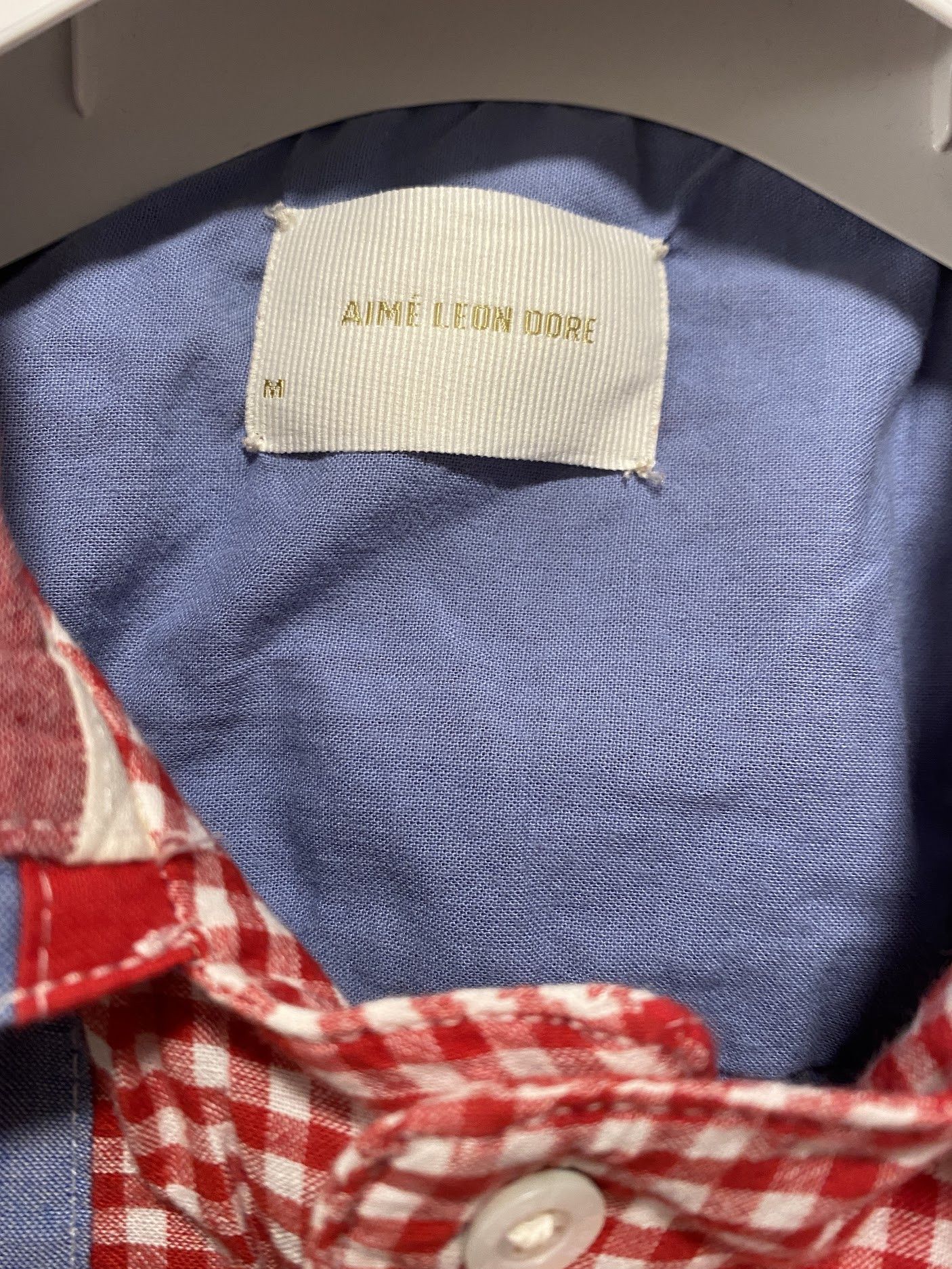 Aime Leon Dore aime leon dore patchwork leisure shirt rainbow padded Size US M / EU 48-50 / 2 - 10 Thumbnail