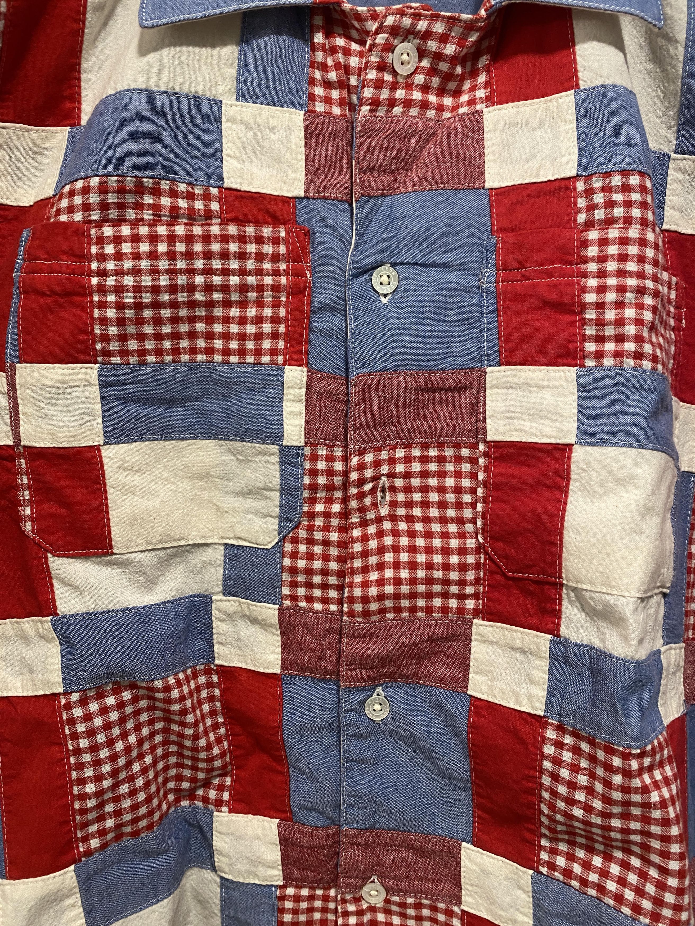 Aime Leon Dore aime leon dore patchwork leisure shirt rainbow padded Size US M / EU 48-50 / 2 - 5 Thumbnail
