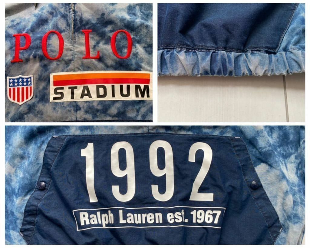 Polo Ralph Lauren Polo Ralph Lauren Indigo Stadium Popover Jacket XL Size US XL / EU 56 / 4 - 5 Thumbnail