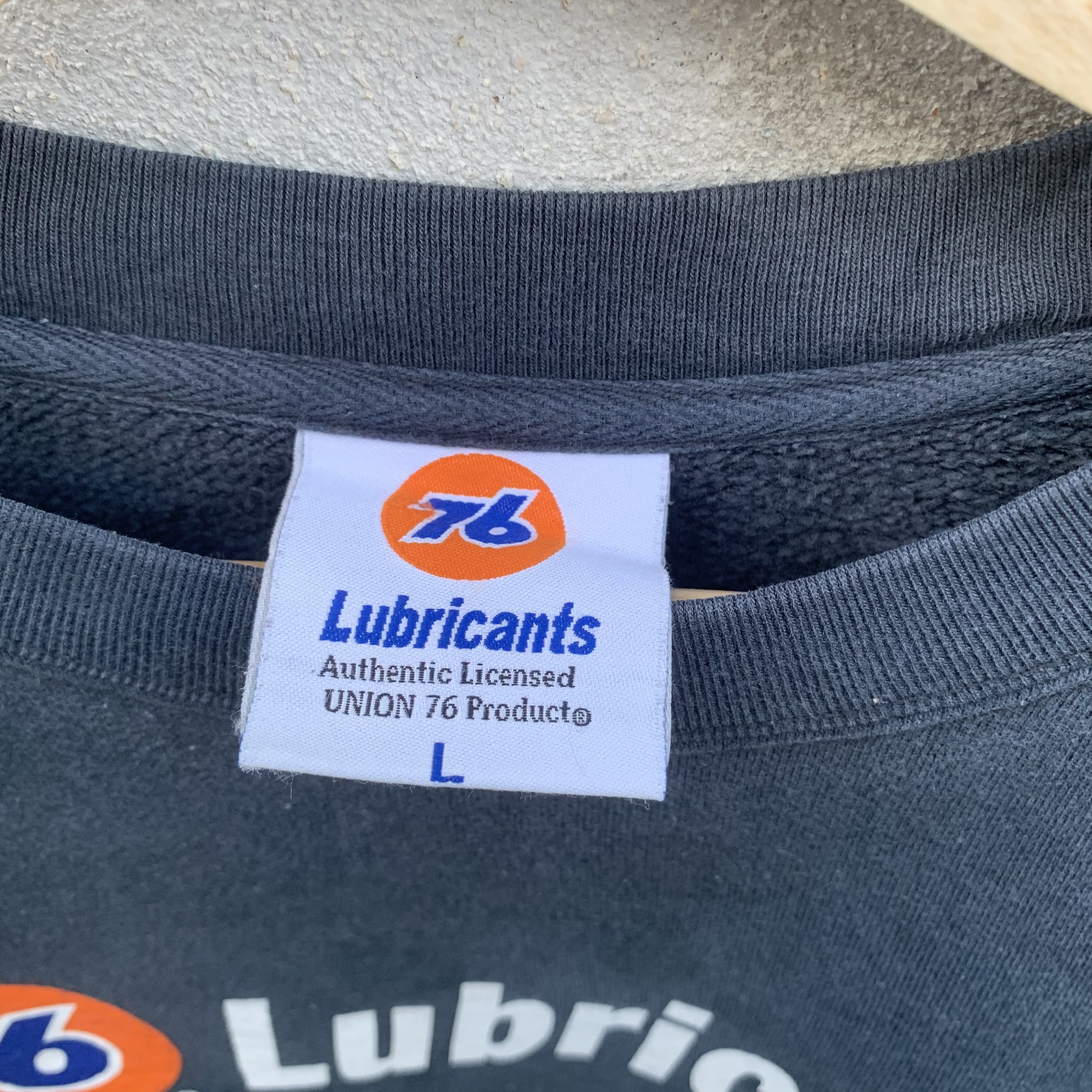 Fox Racing 💥 STEALS 💥 Vintage 76 Lubricants Racing Pullover Sweater Size US L / EU 52-54 / 3 - 5 Thumbnail