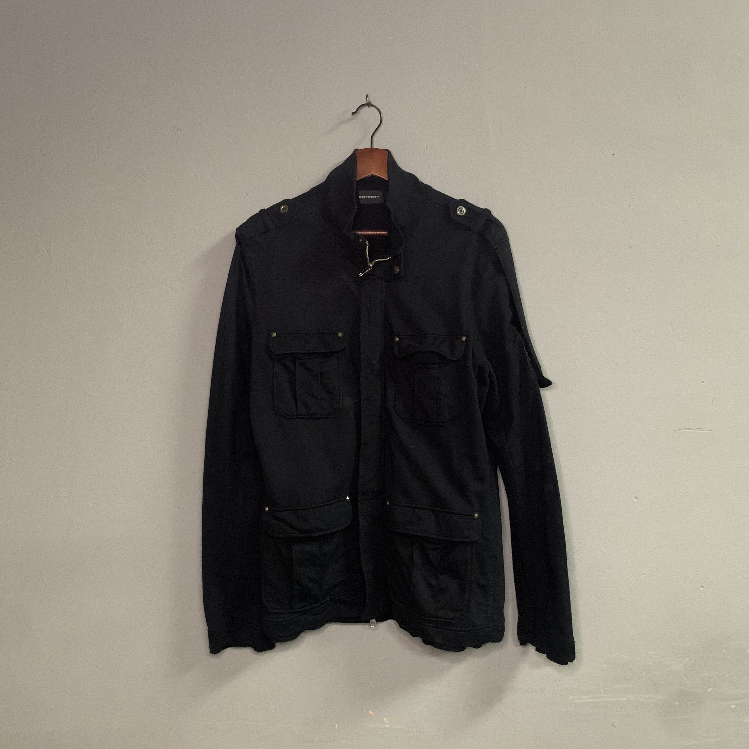 Boycott FLA⚡️H ⚡️ALE 🔥 Vintage Boycott Designer Sweater Jacket Size US S / EU 44-46 / 1 - 1 Thumbnail
