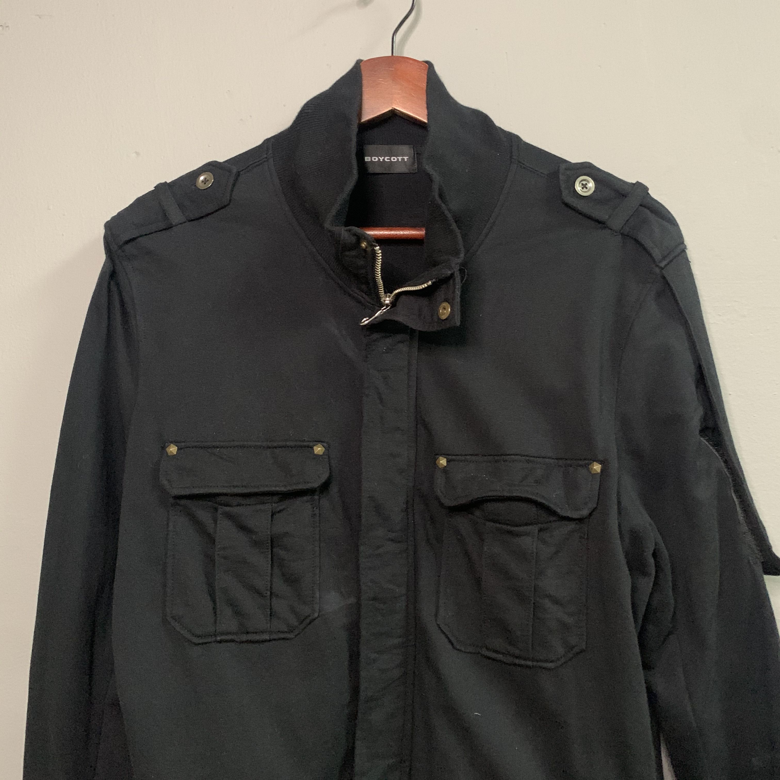 Boycott FLA⚡️H ⚡️ALE 🔥 Vintage Boycott Designer Sweater Jacket Size US S / EU 44-46 / 1 - 2 Thumbnail