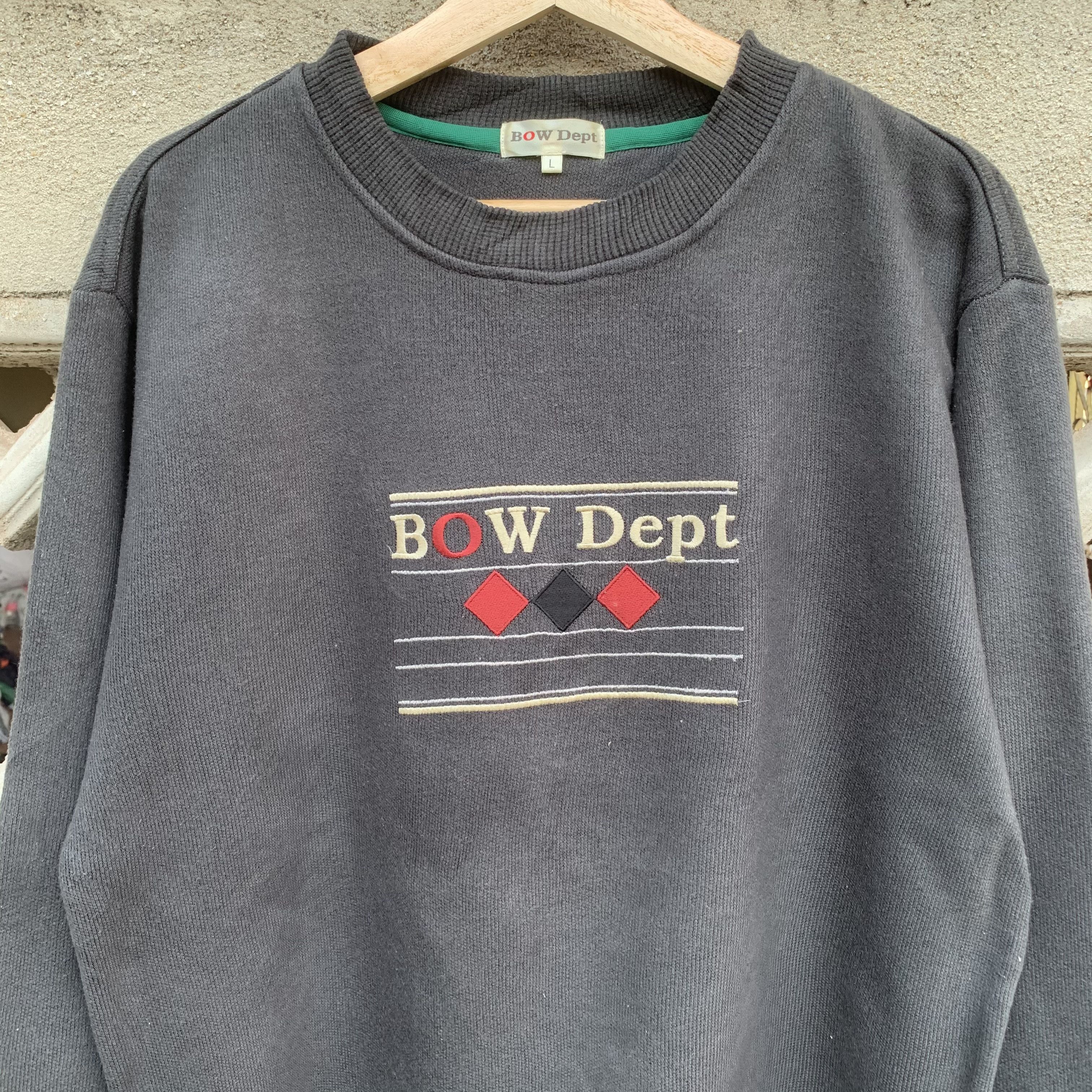 Japanese Brand Vintage Bow Spell Out Crewneck Pullover Sweatshirts Size US L / EU 52-54 / 3 - 2 Thumbnail