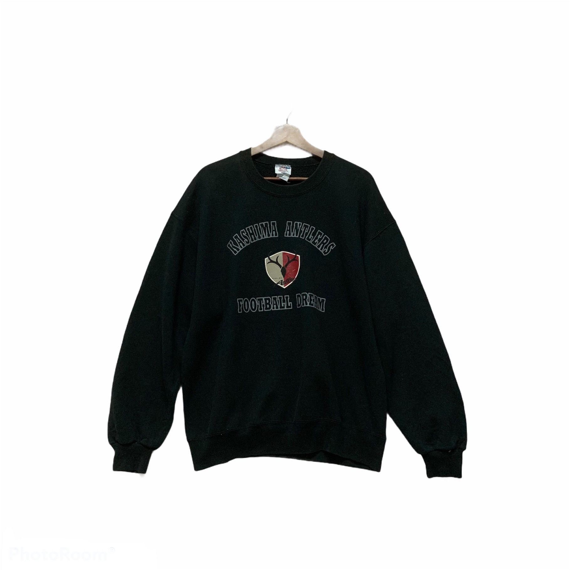 Jerzees × Vintage 1990’s Vintage Jerzees x Super Sweats Crewneck Sweater Size US L / EU 52-54 / 3 - 1 Thumbnail