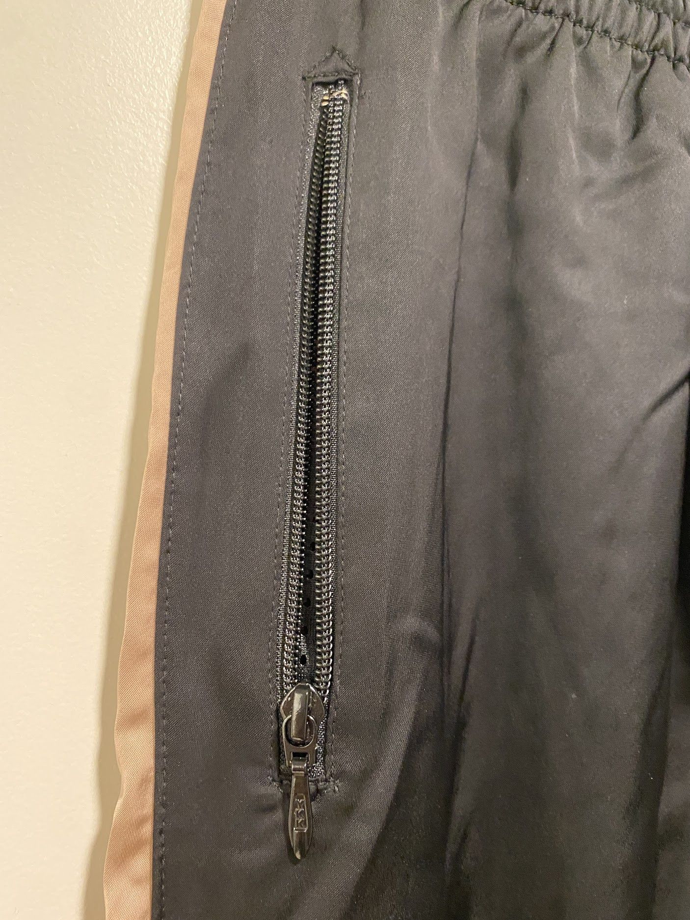 Needles papillon embrodiered side line track pants twill black Size US 30 / EU 46 - 7 Thumbnail