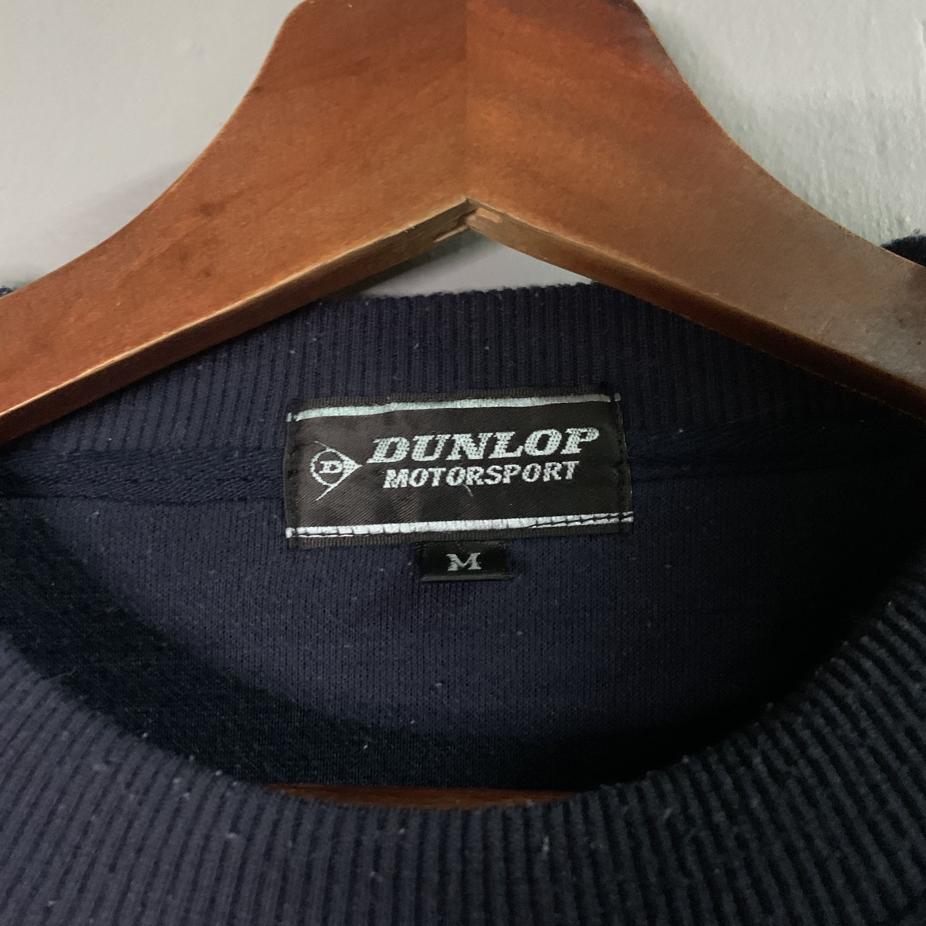 Dunlop Vintage Dunlop Motorsport Racing Spell Out Sweatshirt Size US M / EU 48-50 / 2 - 4 Thumbnail