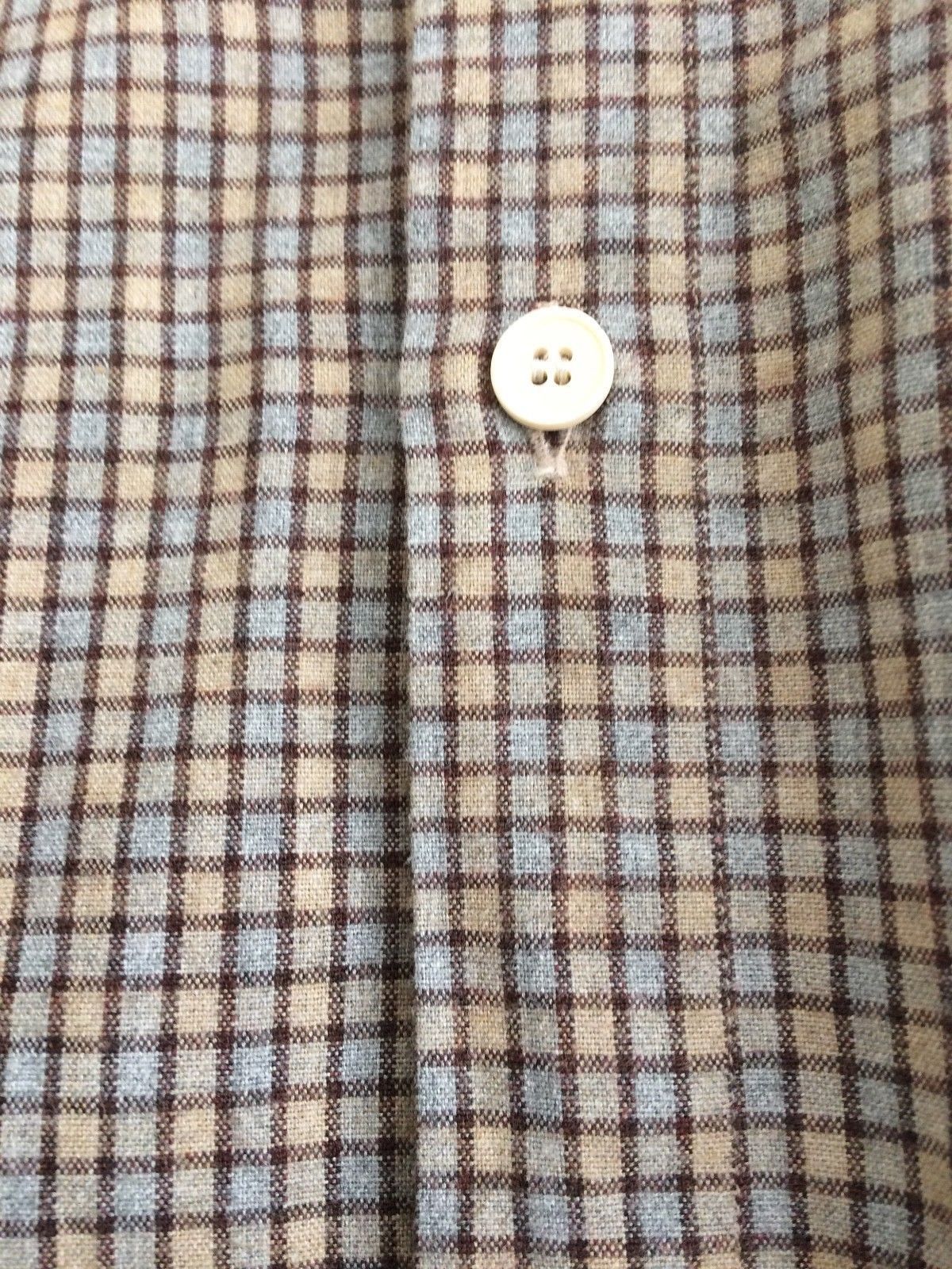 Melindagloss Beige Check Shirt Size US M / EU 48-50 / 2 - 3 Thumbnail