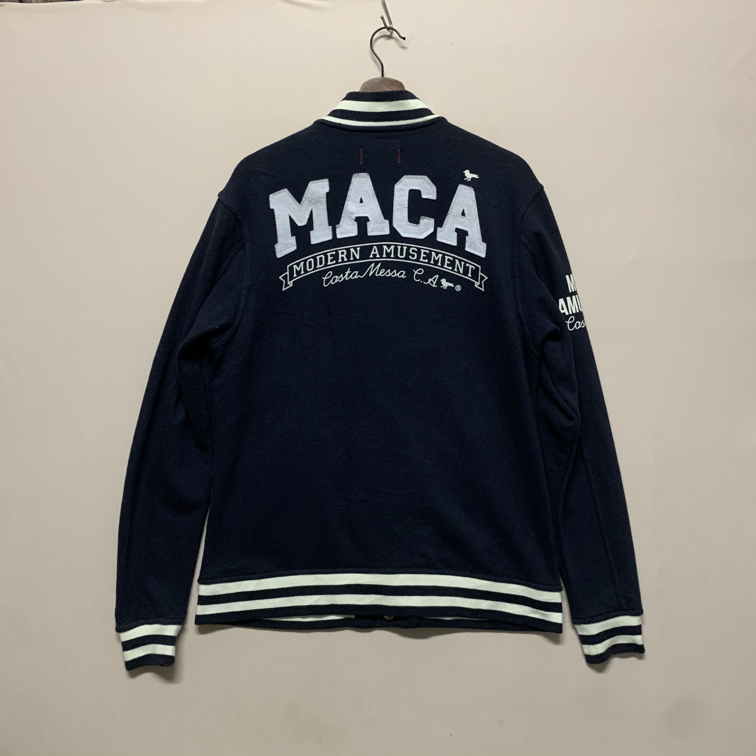 Modern Amusement Vintage Modern Amusement Embroidery Logo Varsity Jacket Size US M / EU 48-50 / 2 - 9 Thumbnail