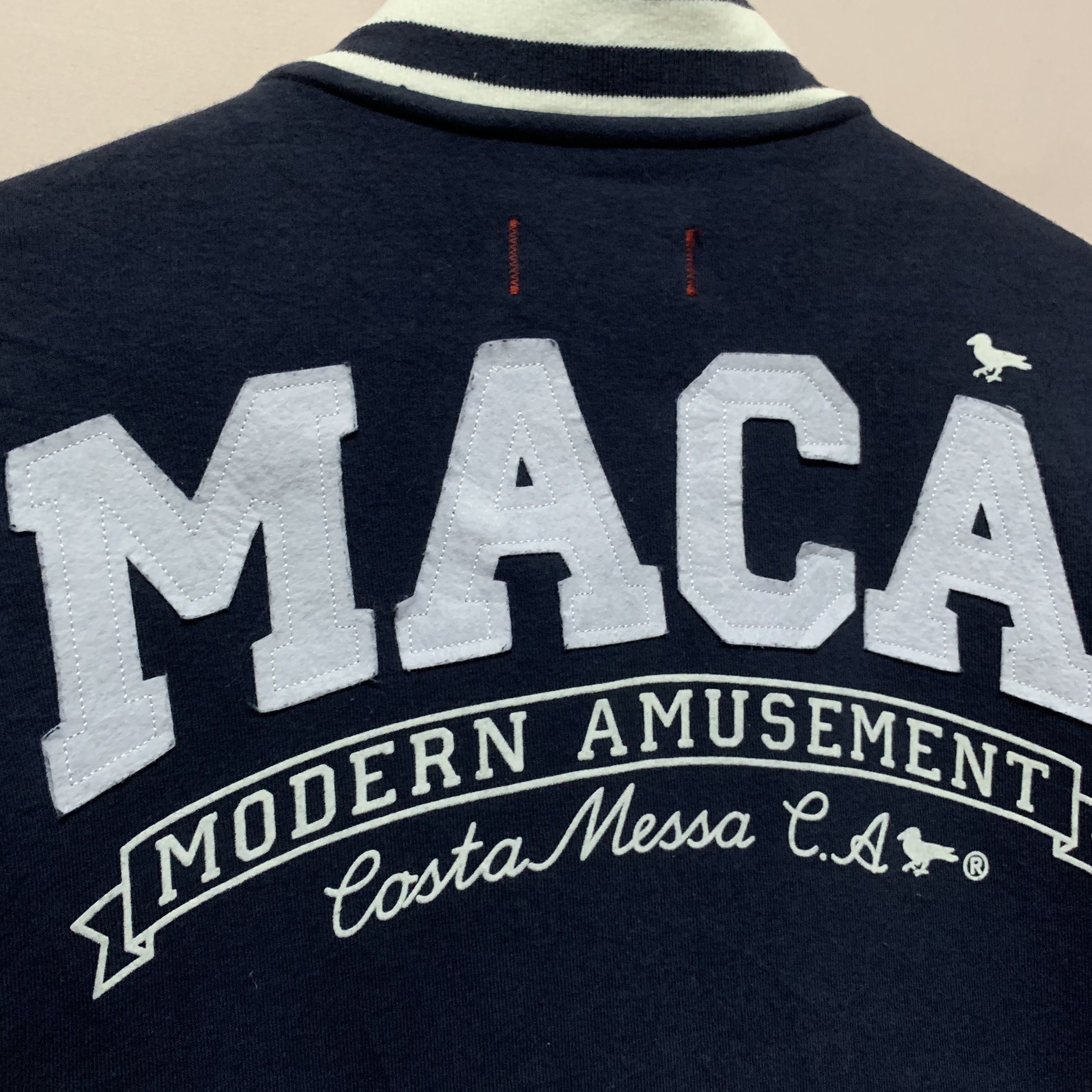 Modern Amusement Vintage Modern Amusement Embroidery Logo Varsity Jacket Size US M / EU 48-50 / 2 - 11 Thumbnail