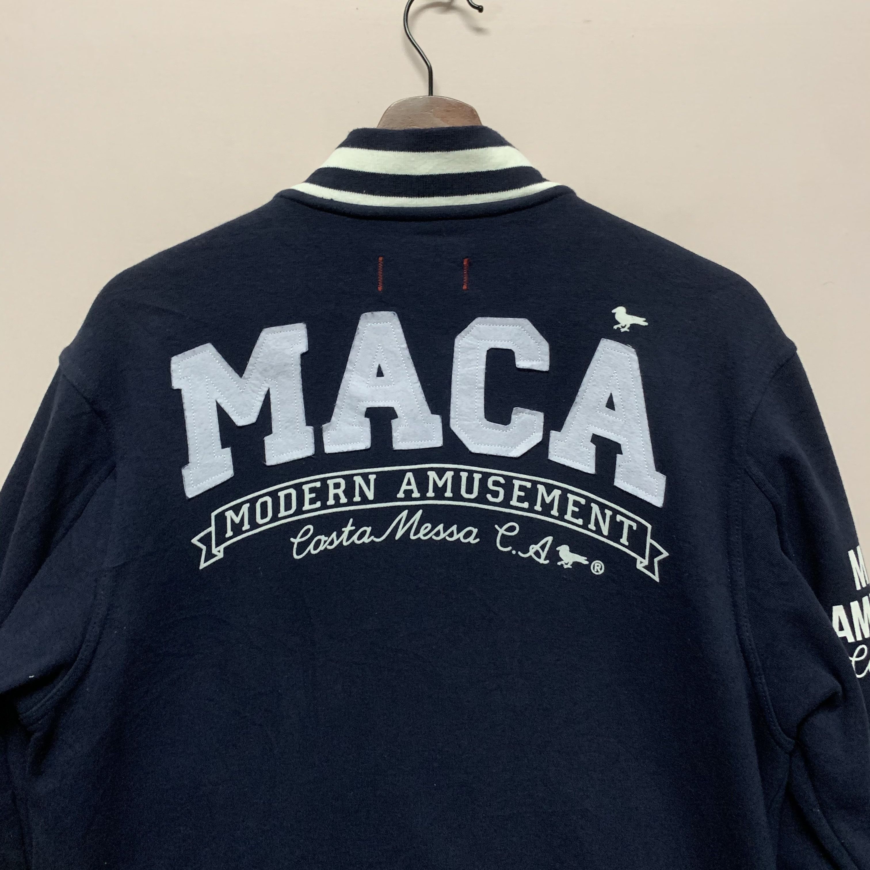 Modern Amusement Vintage Modern Amusement Embroidery Logo Varsity Jacket Size US M / EU 48-50 / 2 - 10 Thumbnail