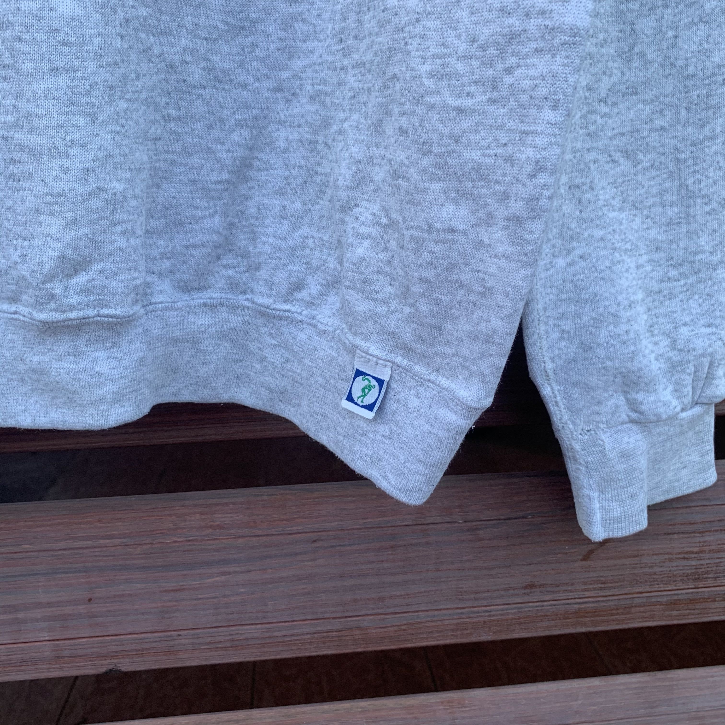 Vintage Vintage 90s Discuss Athletic Crewneck Blank Sweater Size US M / EU 48-50 / 2 - 2 Thumbnail