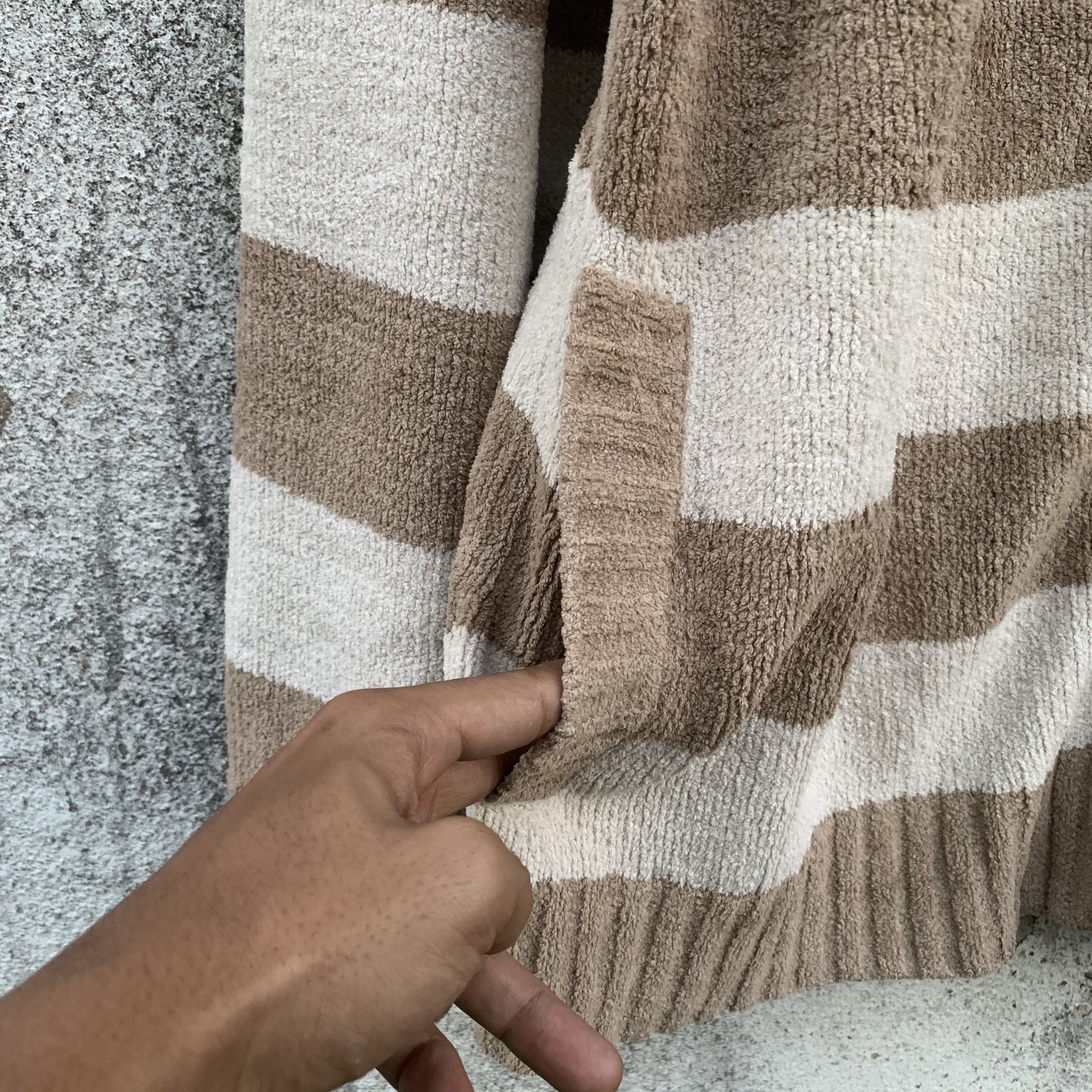 OVER THE STRiPES Vintage LOUIS CHAVLON Striped Zip Ups Sweater Sweatshirts Size US M / EU 48-50 / 2 - 4 Thumbnail