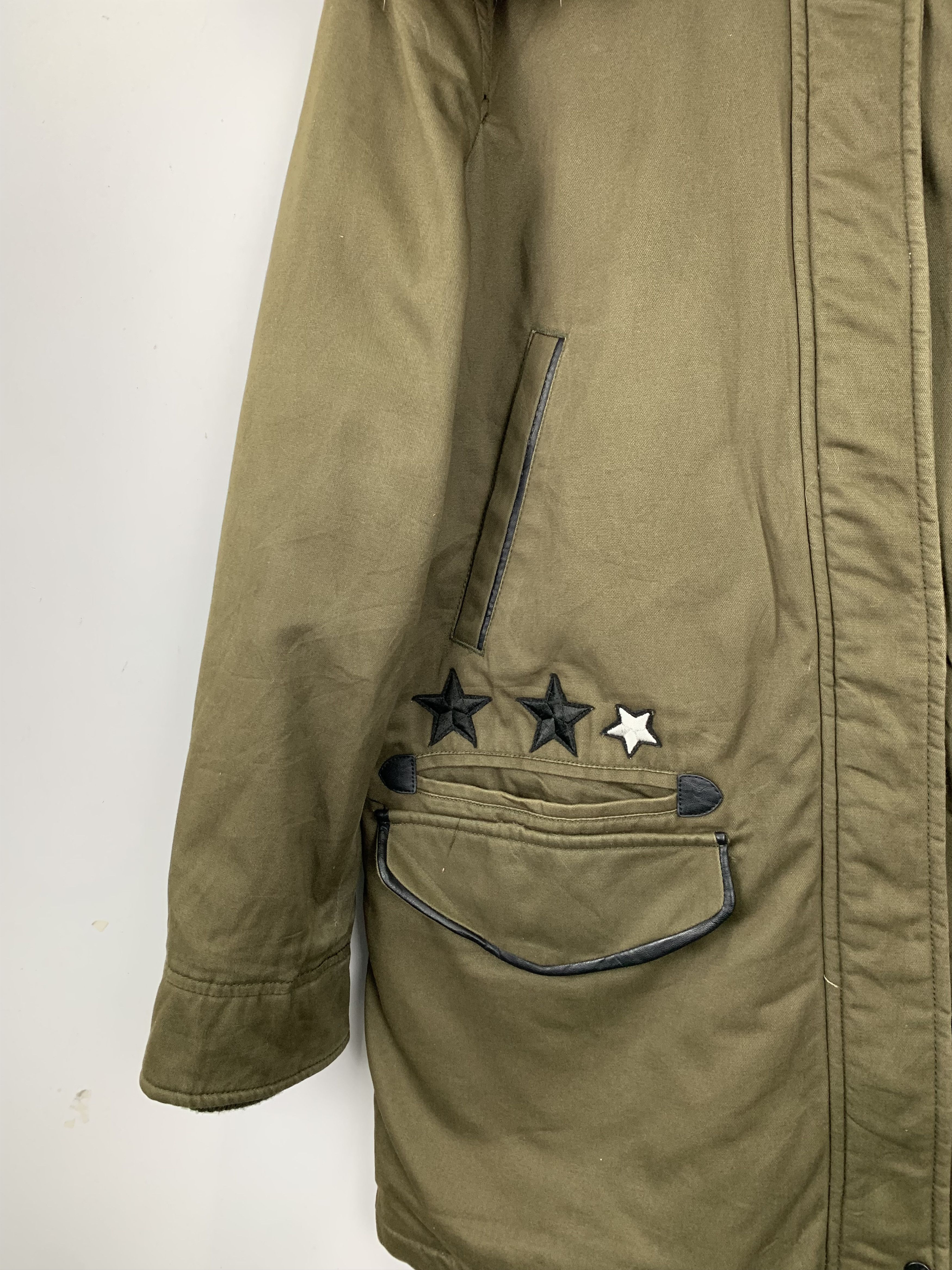 Zara ZARA Hoodie Sherpa Jacket Military Style J0834 Size US M / EU 48-50 / 2 - 5 Thumbnail