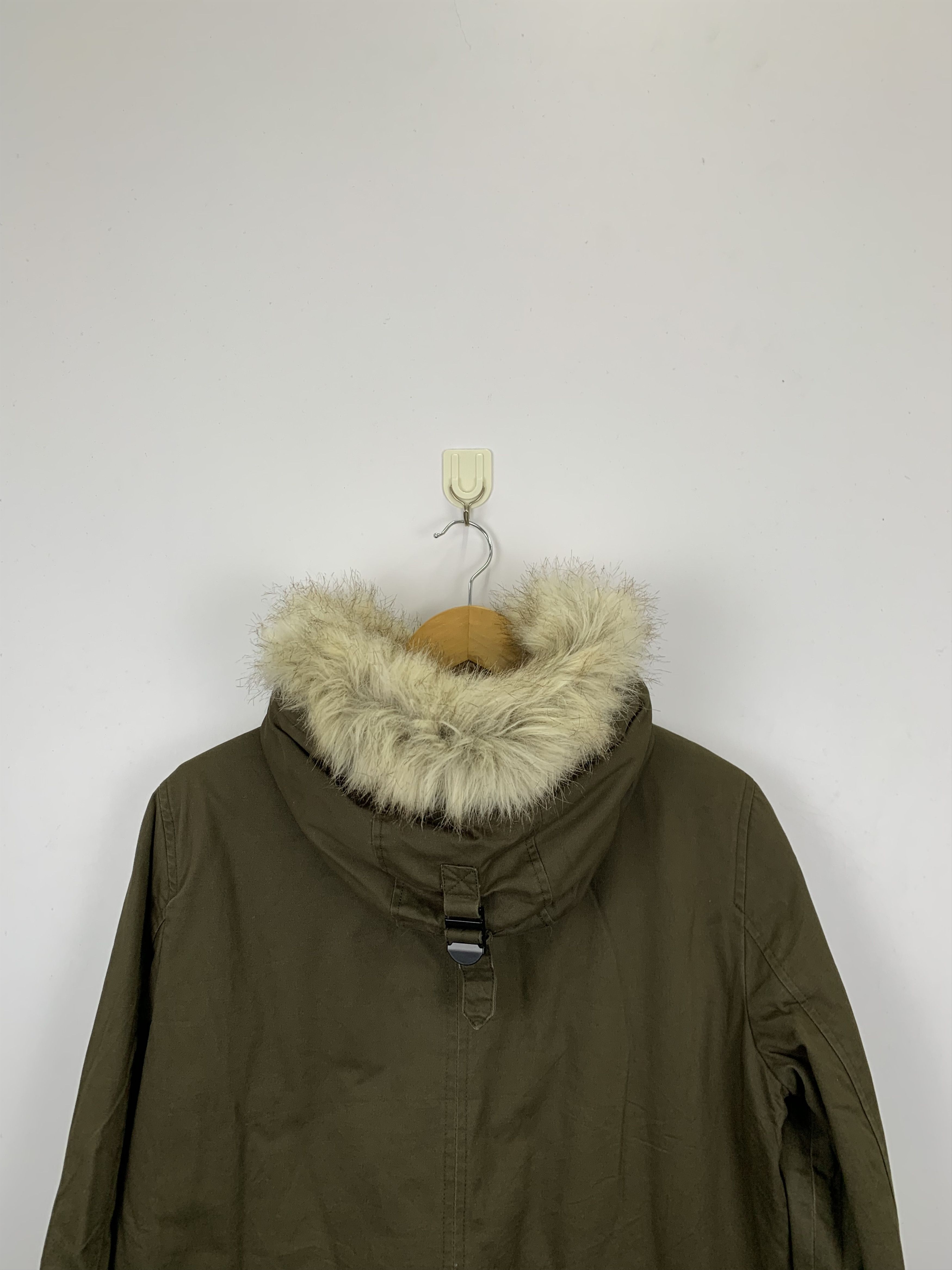 Zara ZARA Hoodie Sherpa Jacket Military Style J0834 Size US M / EU 48-50 / 2 - 9 Thumbnail
