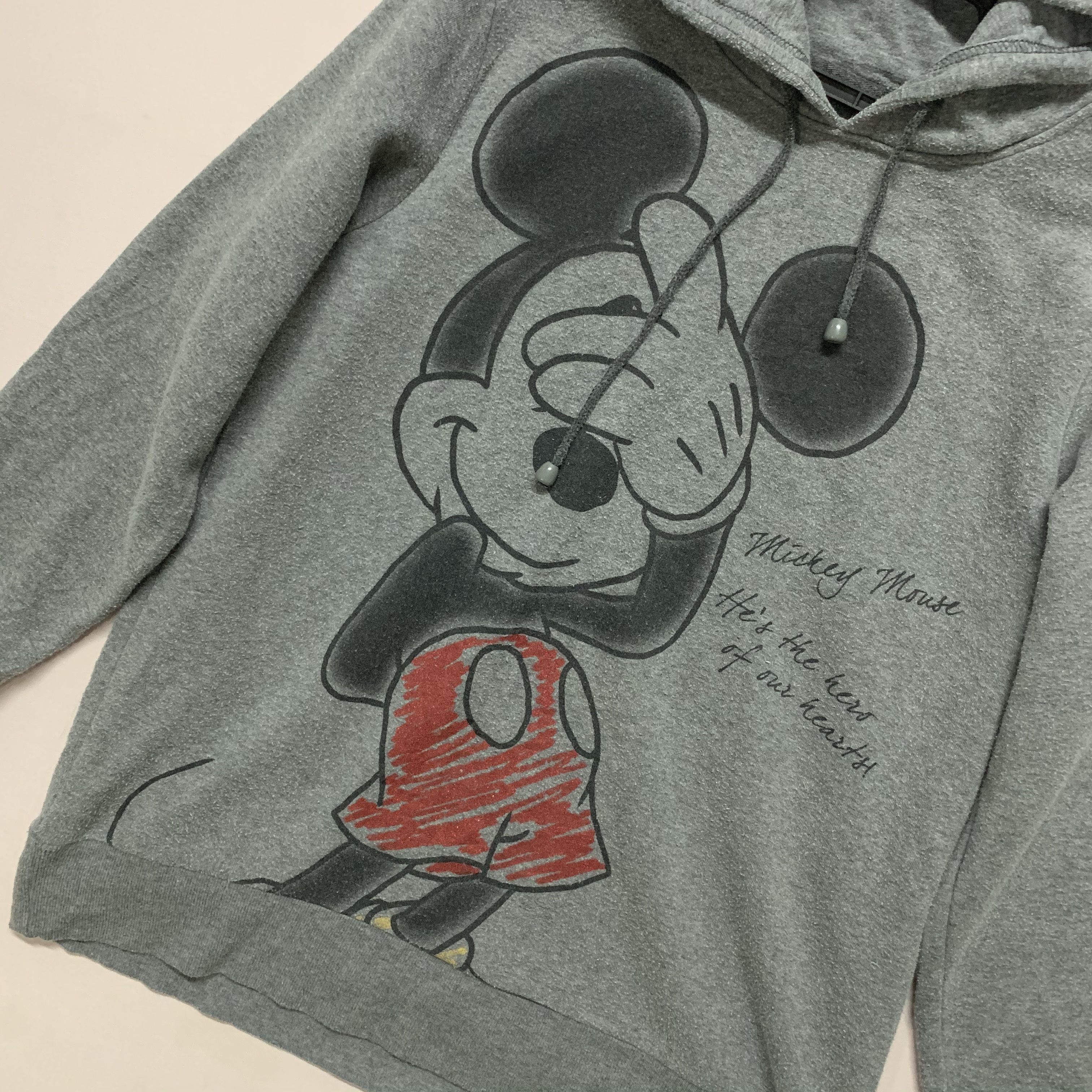 Disney Y2K Vintage Mickey Movie Hooded Walt Disney Sweatshirt Size US M / EU 48-50 / 2 - 2 Thumbnail