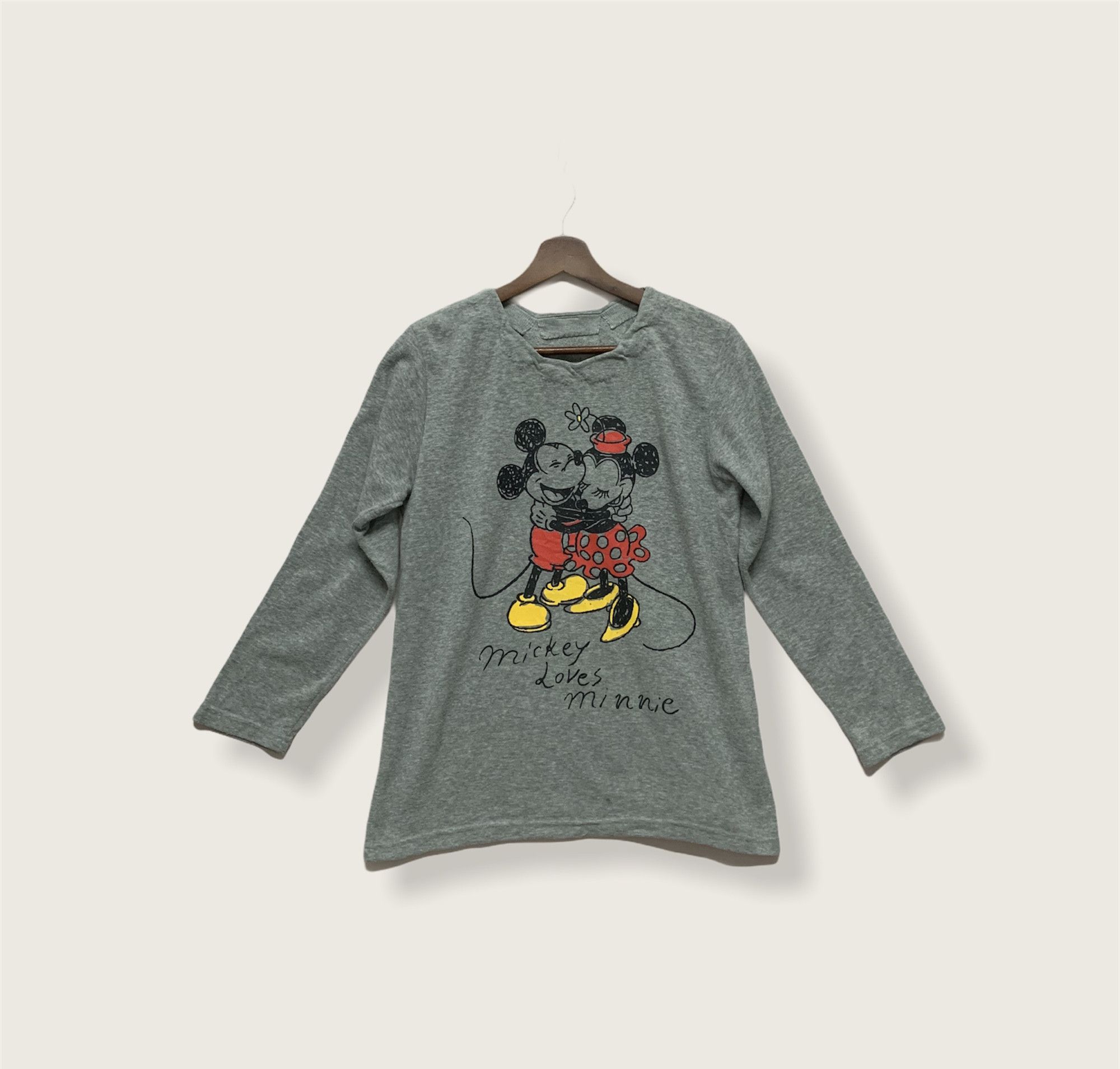 Disney Y2K Vintage Mickey & Minnie Disney Movie Sweater Sweatshirt Size US M / EU 48-50 / 2 - 1 Thumbnail