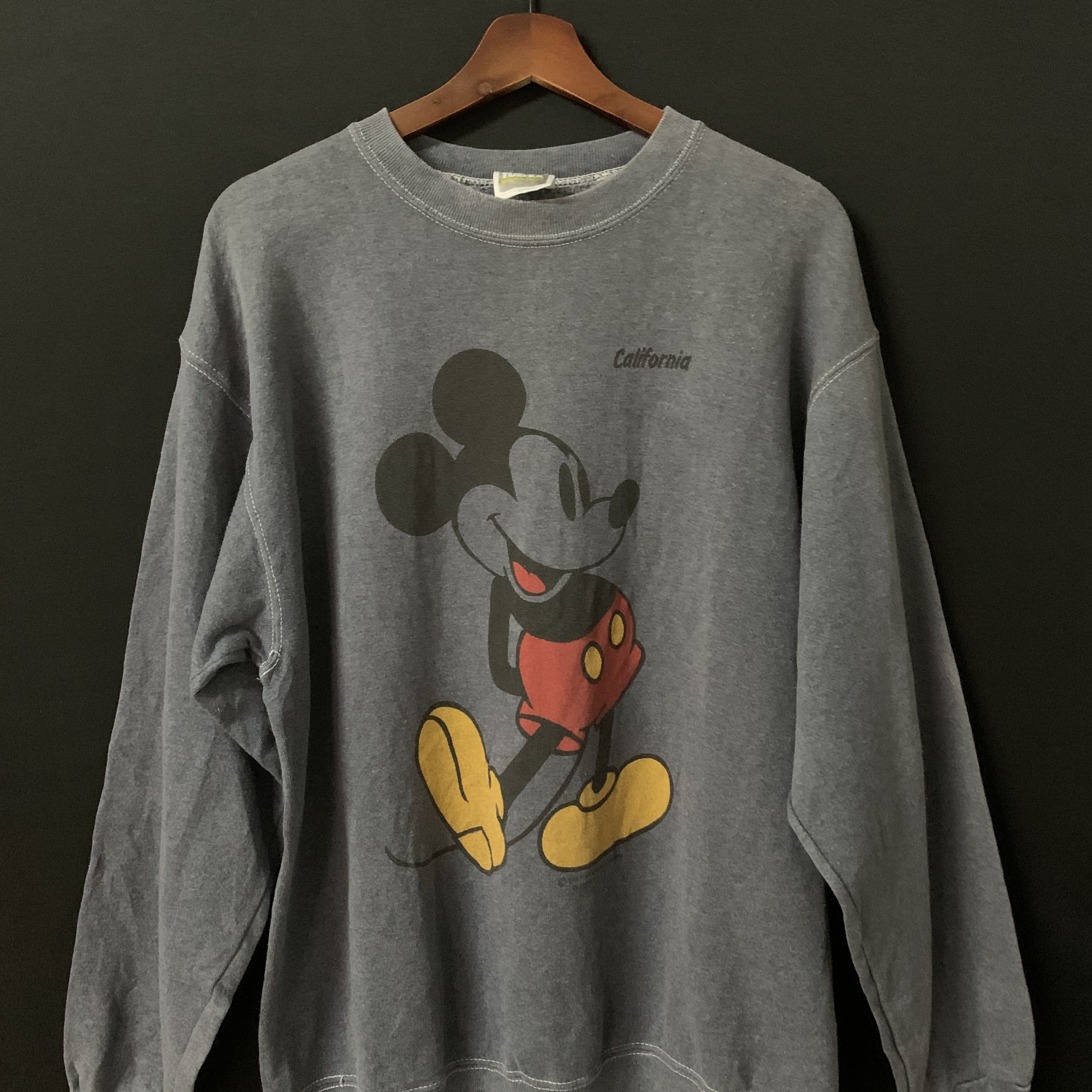Mickey Mouse 1990’s Vintage Mickey Mouse Disney Movie Sweater Sweatshirt Size US L / EU 52-54 / 3 - 2 Thumbnail