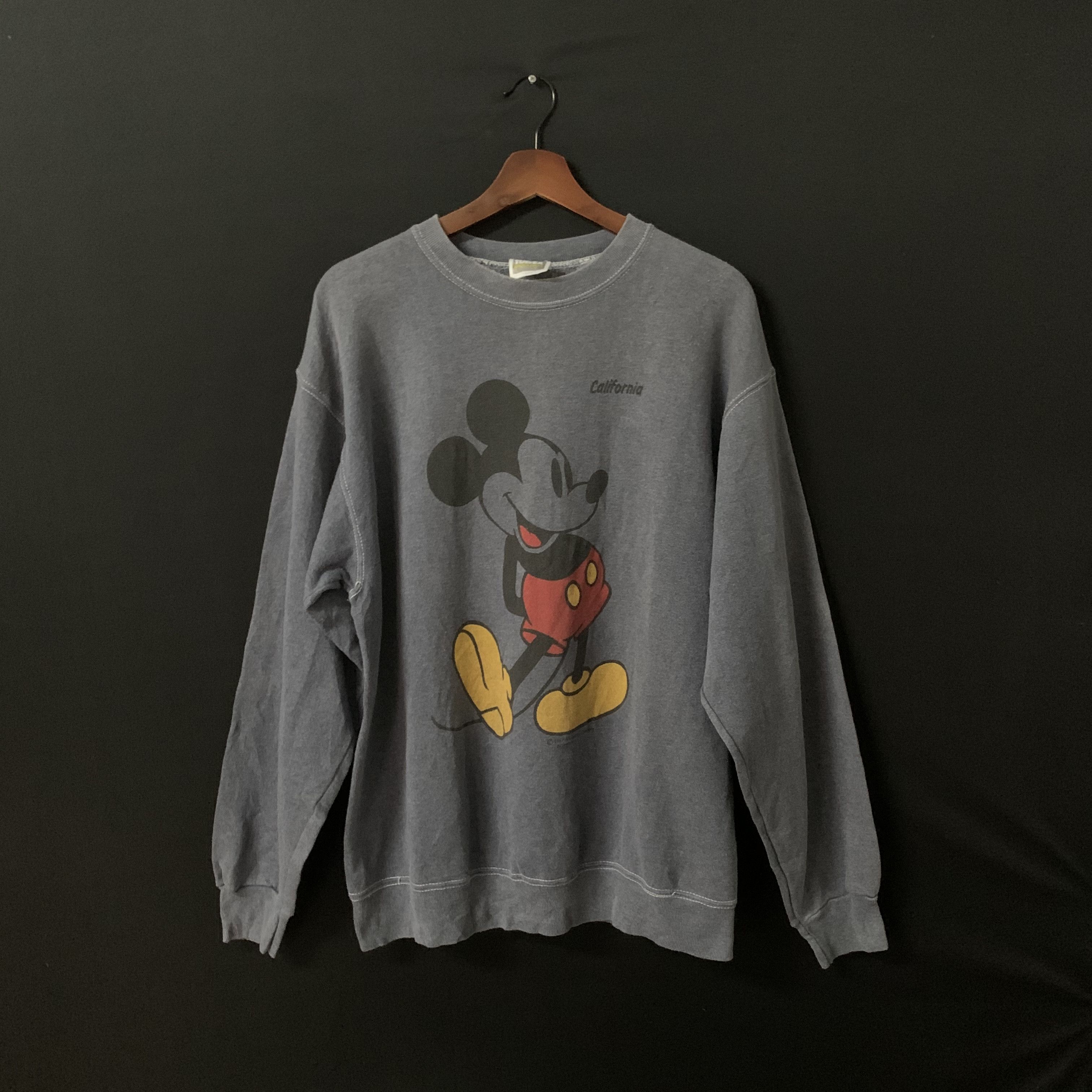 Mickey Mouse 1990’s Vintage Mickey Mouse Disney Movie Sweater Sweatshirt Size US L / EU 52-54 / 3 - 1 Thumbnail