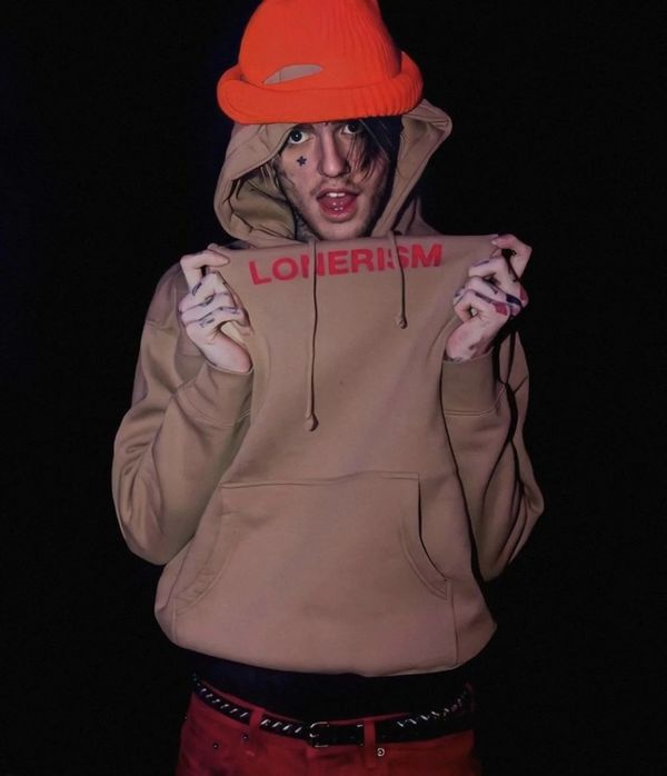 Tan 2025 lonerism hoodie