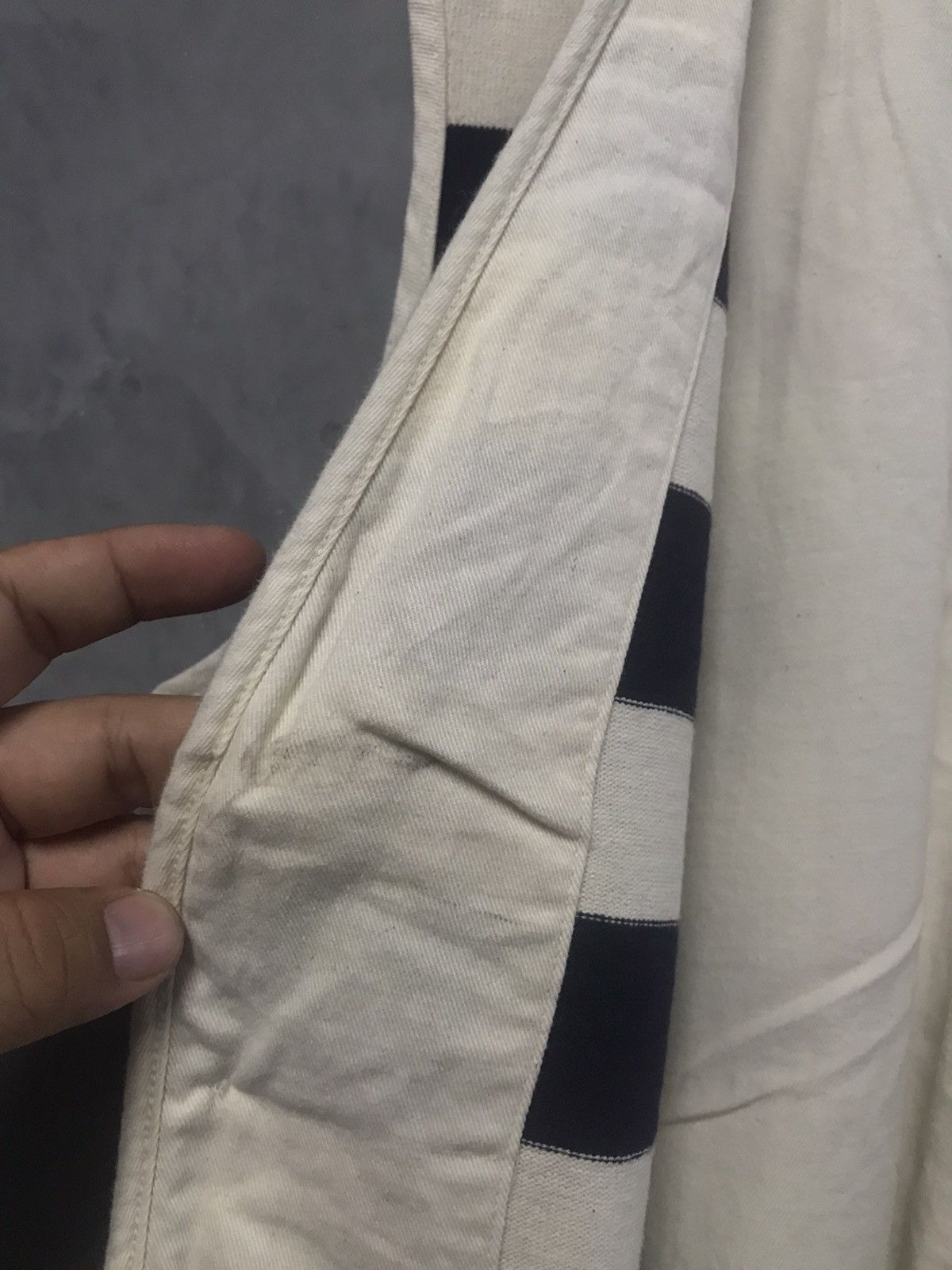 Indigo × Japanese Brand Boston Nine Mil-spec Stripes Thick Cotton Vest Size US M / EU 48-50 / 2 - 13 Thumbnail