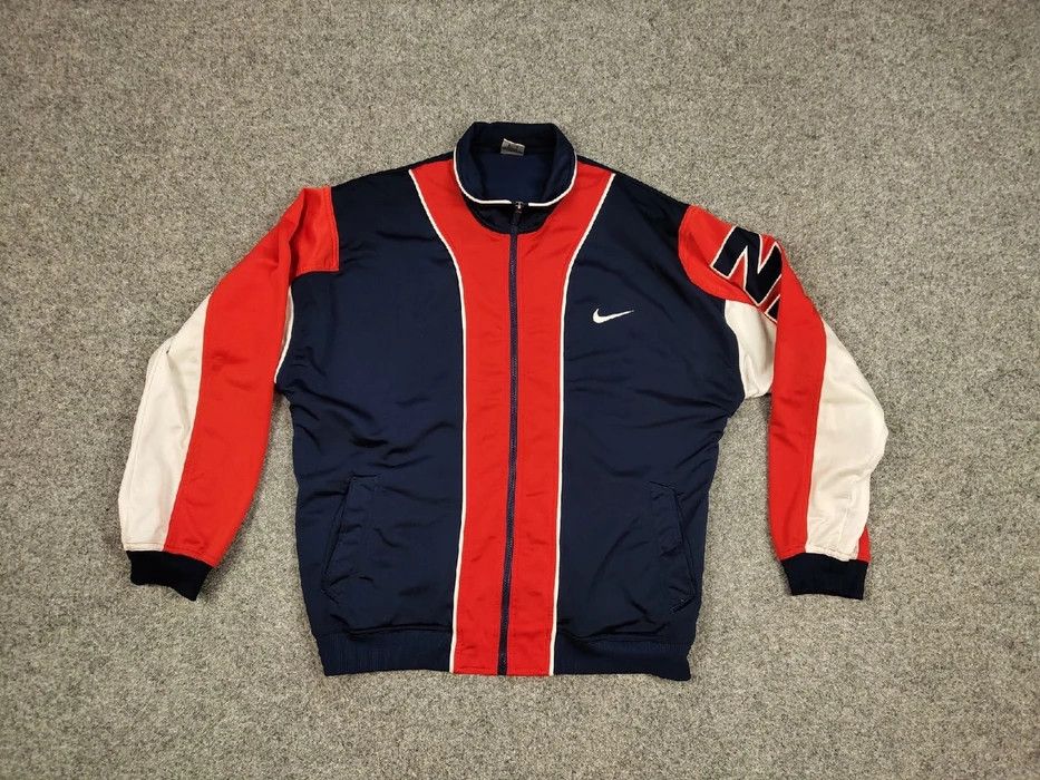 Nike Vintage 90's Nike Swoosh Sweatshirt Olympic Hype y2k Size US XL / EU 56 / 4 - 5 Thumbnail
