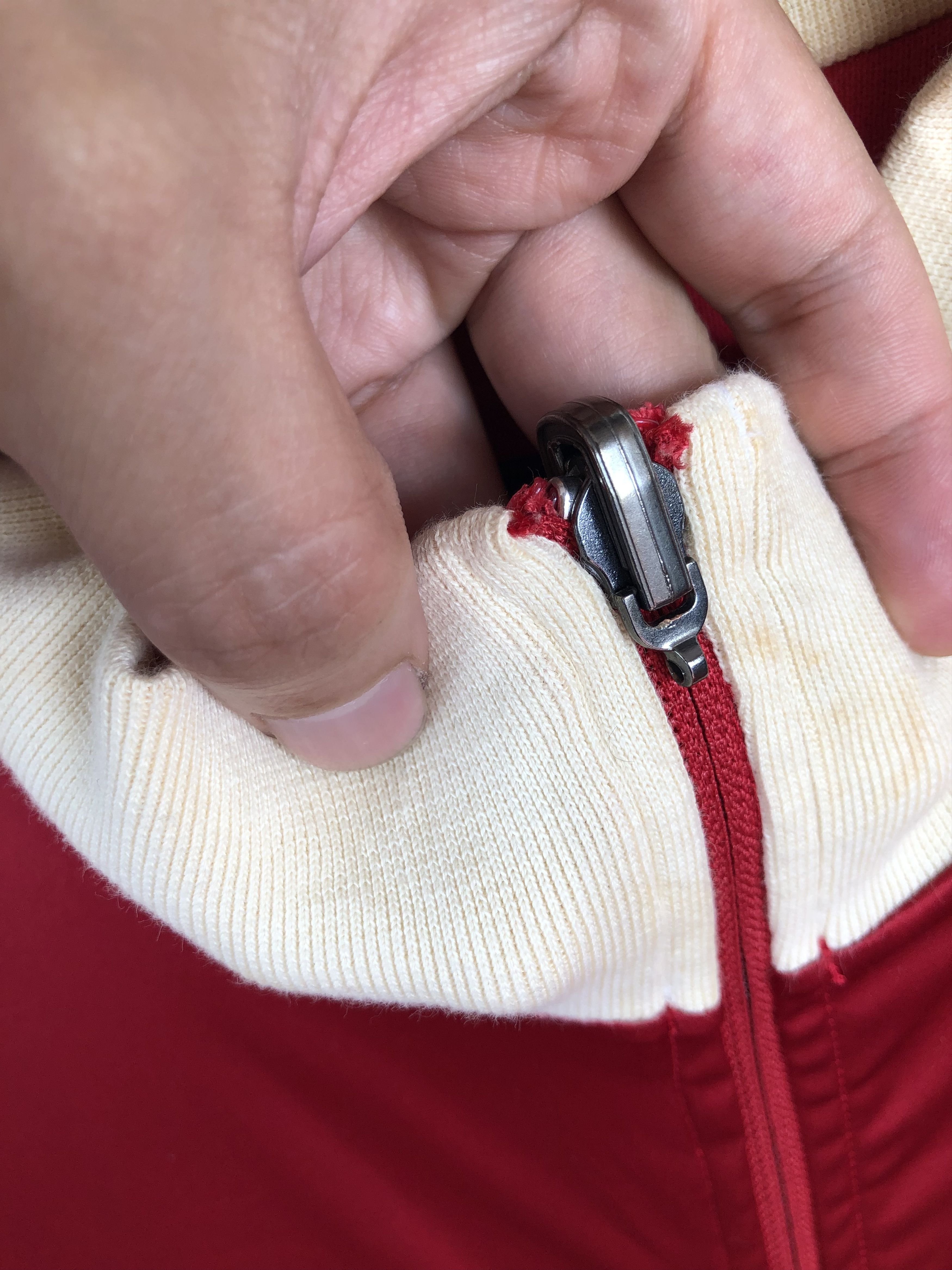 Emporio Armani EA7 REVERSIBLE SATIN/COTTON RED JACKET Size US M / EU 48-50 / 2 - 7 Thumbnail