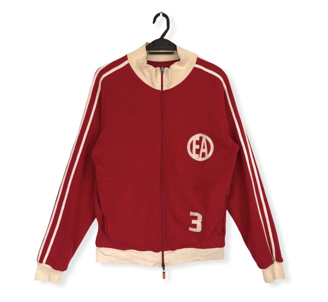 Emporio Armani EA7 REVERSIBLE SATIN/COTTON RED JACKET Size US M / EU 48-50 / 2 - 4 Thumbnail