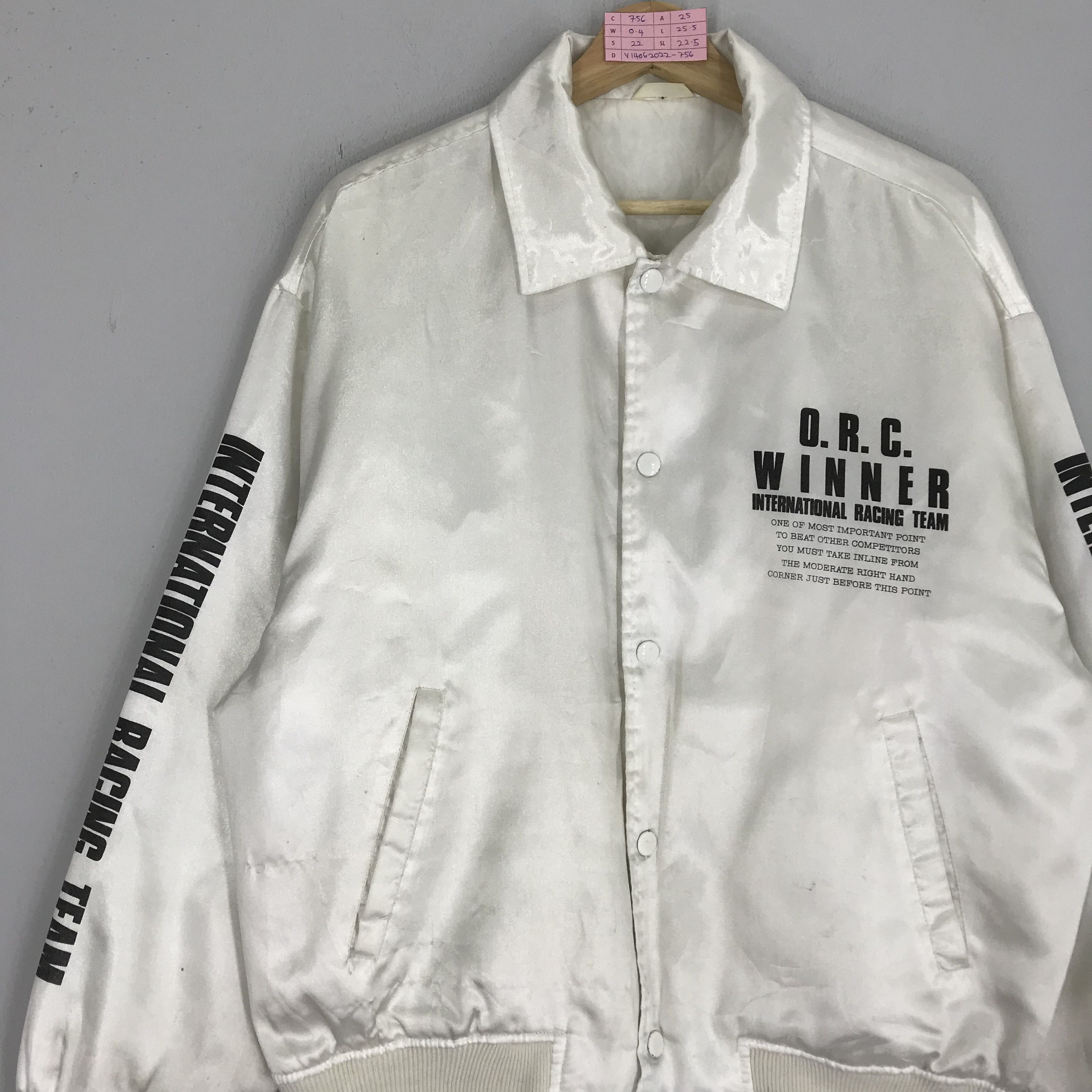 Other Vintage ORC Racing Varsity Jacket Size US L / EU 52-54 / 3 - 4 Thumbnail