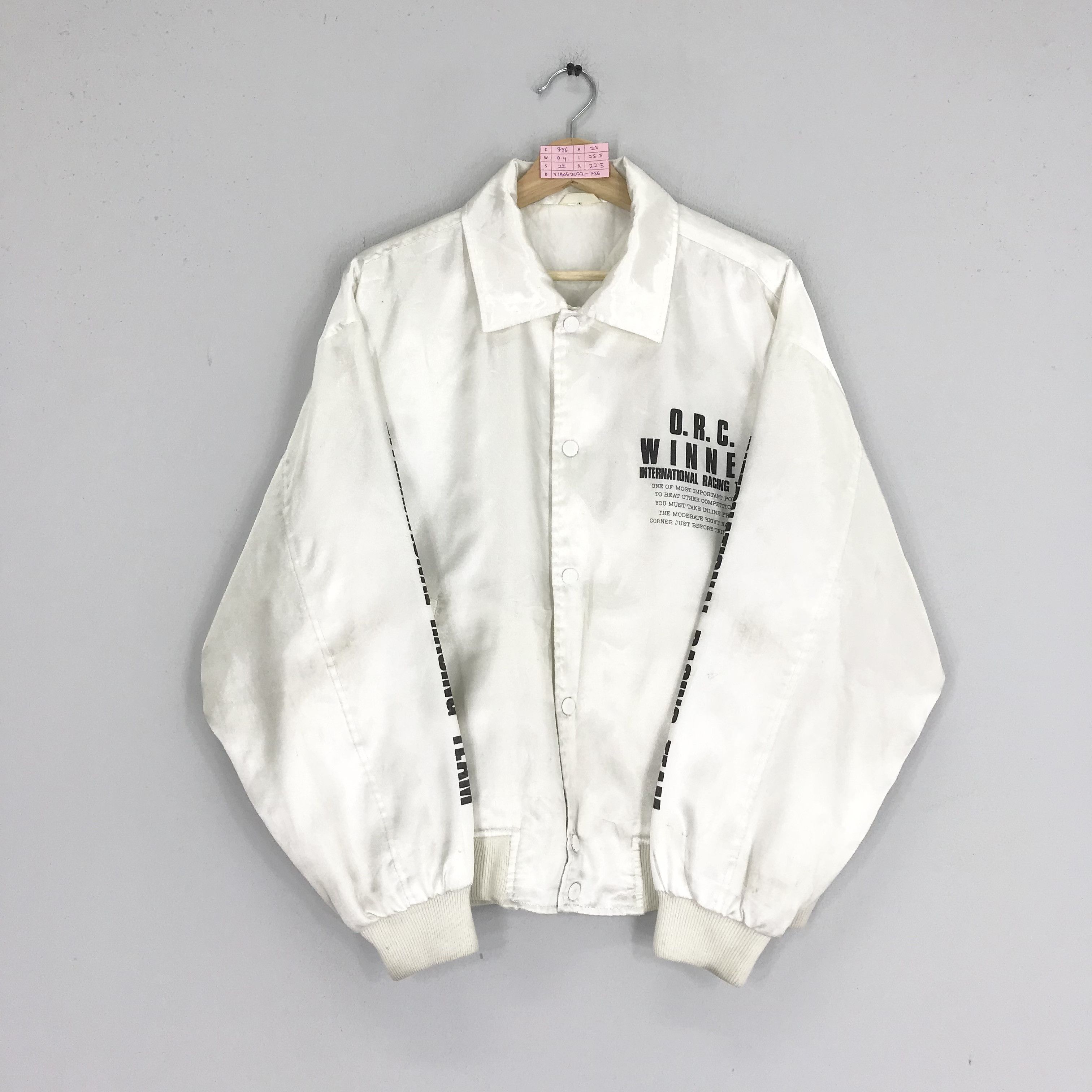 Other Vintage ORC Racing Varsity Jacket Size US L / EU 52-54 / 3 - 3 Thumbnail