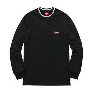 Supreme Flags L/S Pocket Tee Size US M / EU 48-50 / 2 - 5 Thumbnail