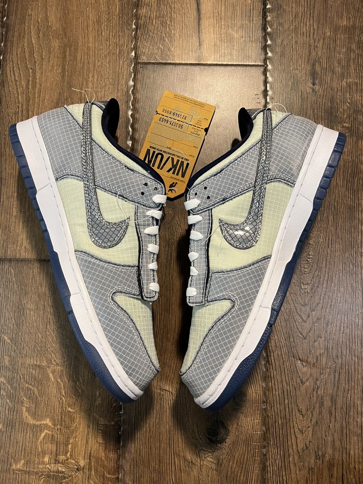 Nike Nike Union LA Dunk Low Passport Pack Pistachio 10.5 Size US 10.5 / EU 43-44 - 3 Thumbnail