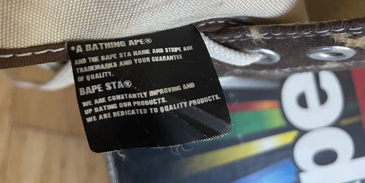 Bape Bapesta Monogram Apesta Size US 10 / EU 43 - 18 Thumbnail