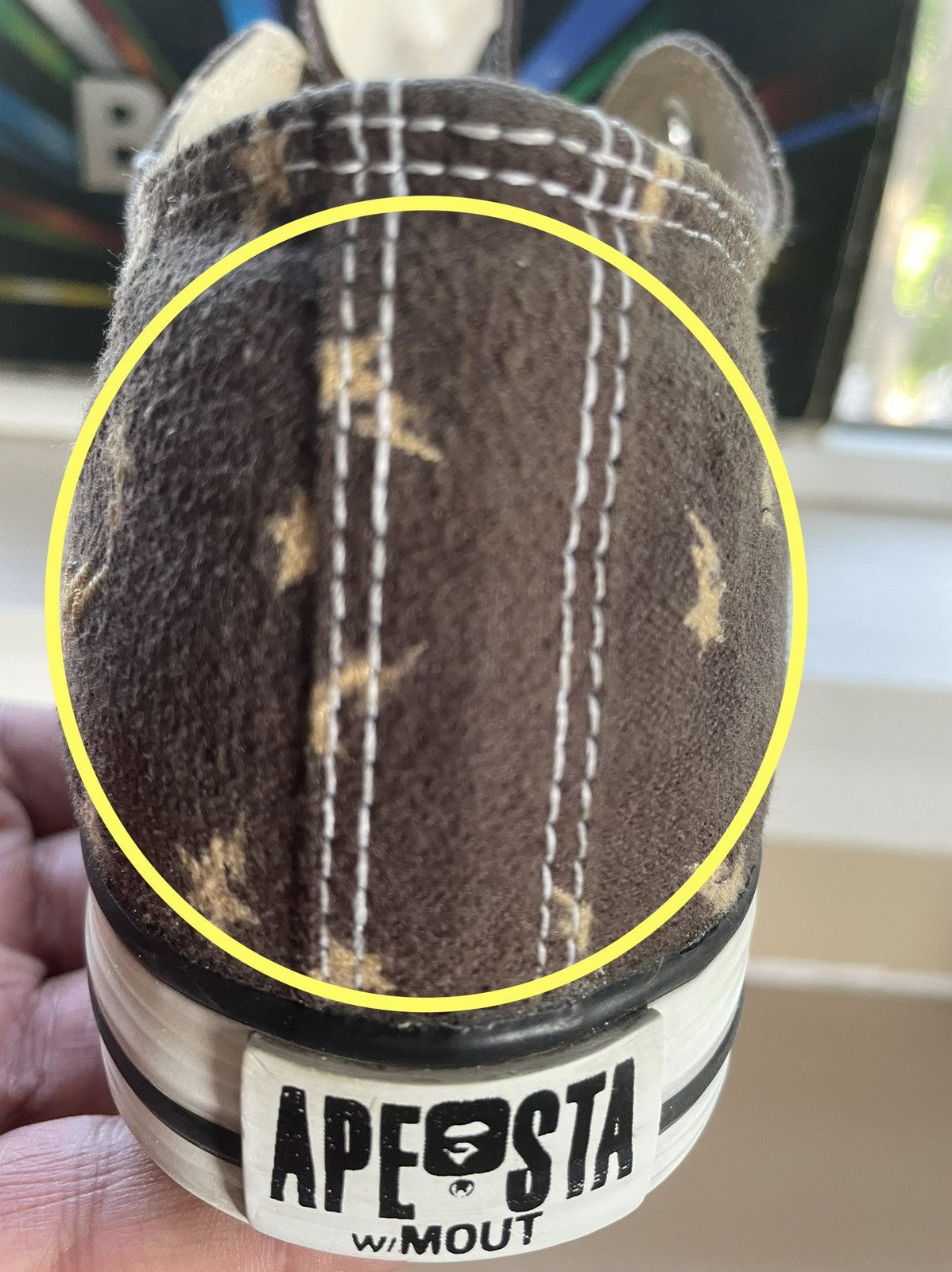 Bape Bapesta Monogram Apesta Size US 10 / EU 43 - 20 Thumbnail