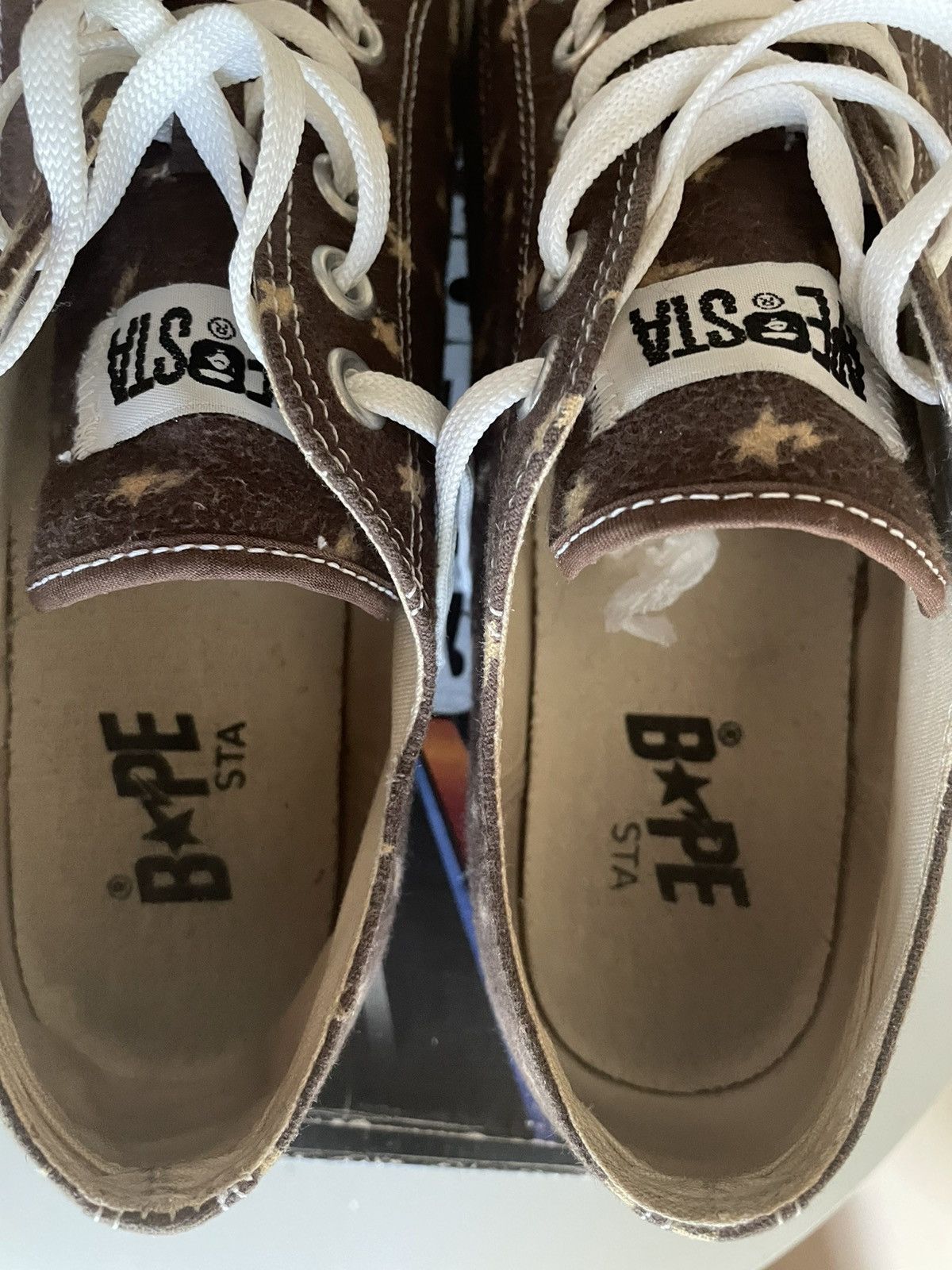 Bape Bapesta Monogram Apesta Size US 10 / EU 43 - 16 Thumbnail