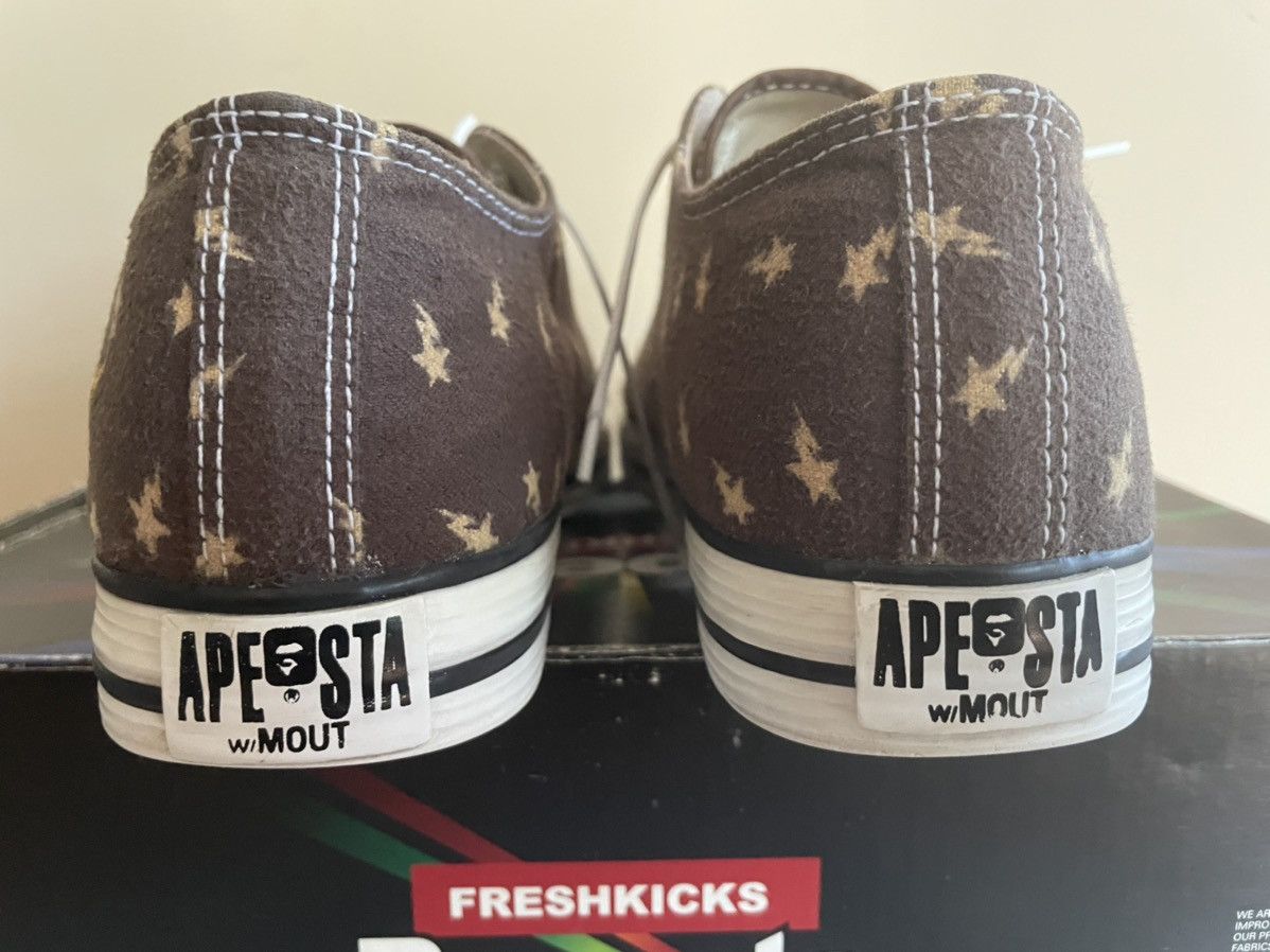 Bape Bapesta Monogram Apesta Size US 10 / EU 43 - 13 Thumbnail