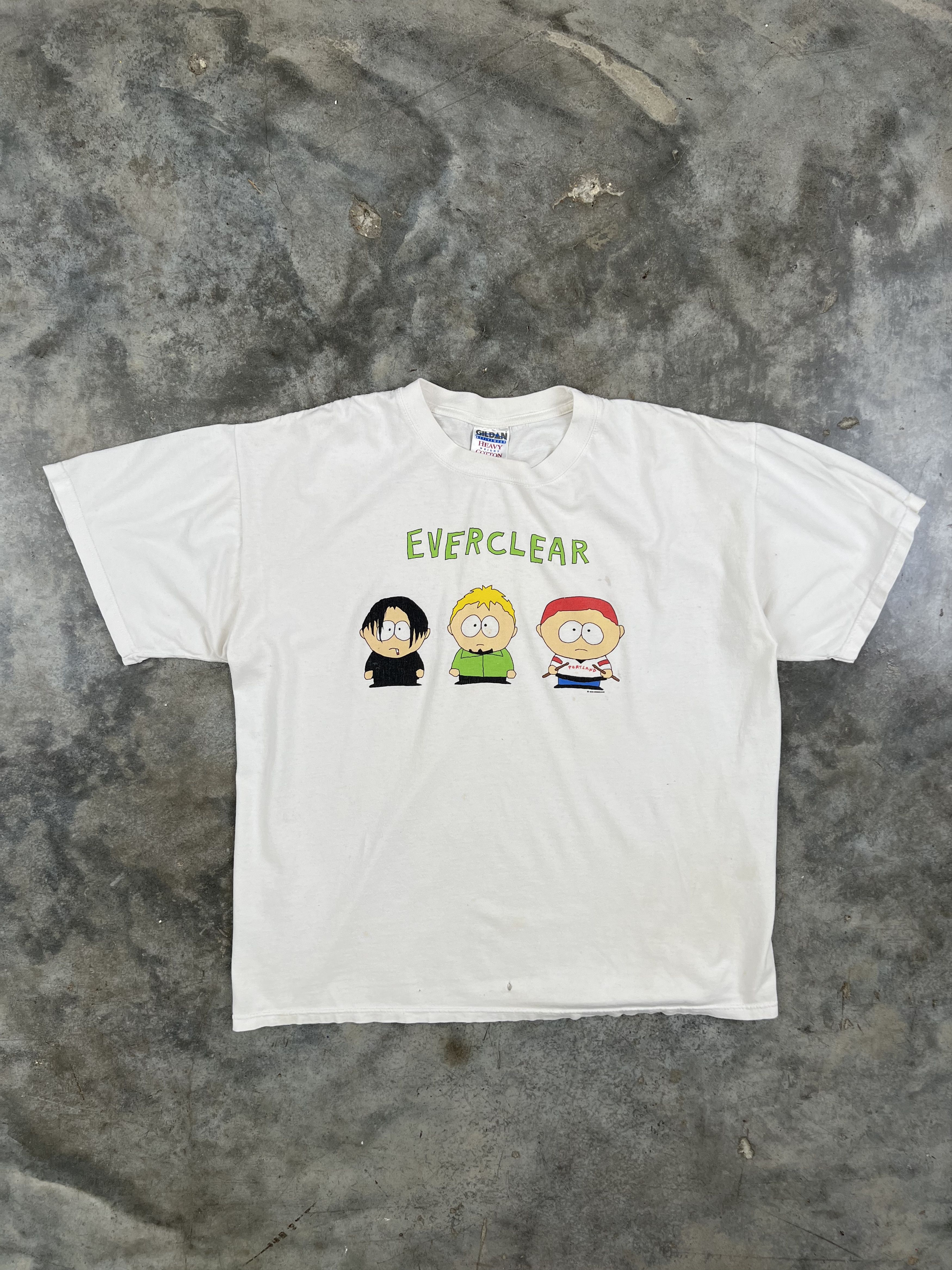 Vintage 90s Vintage 1998 South Park Under Attack Kyle UFO T-Shirt 