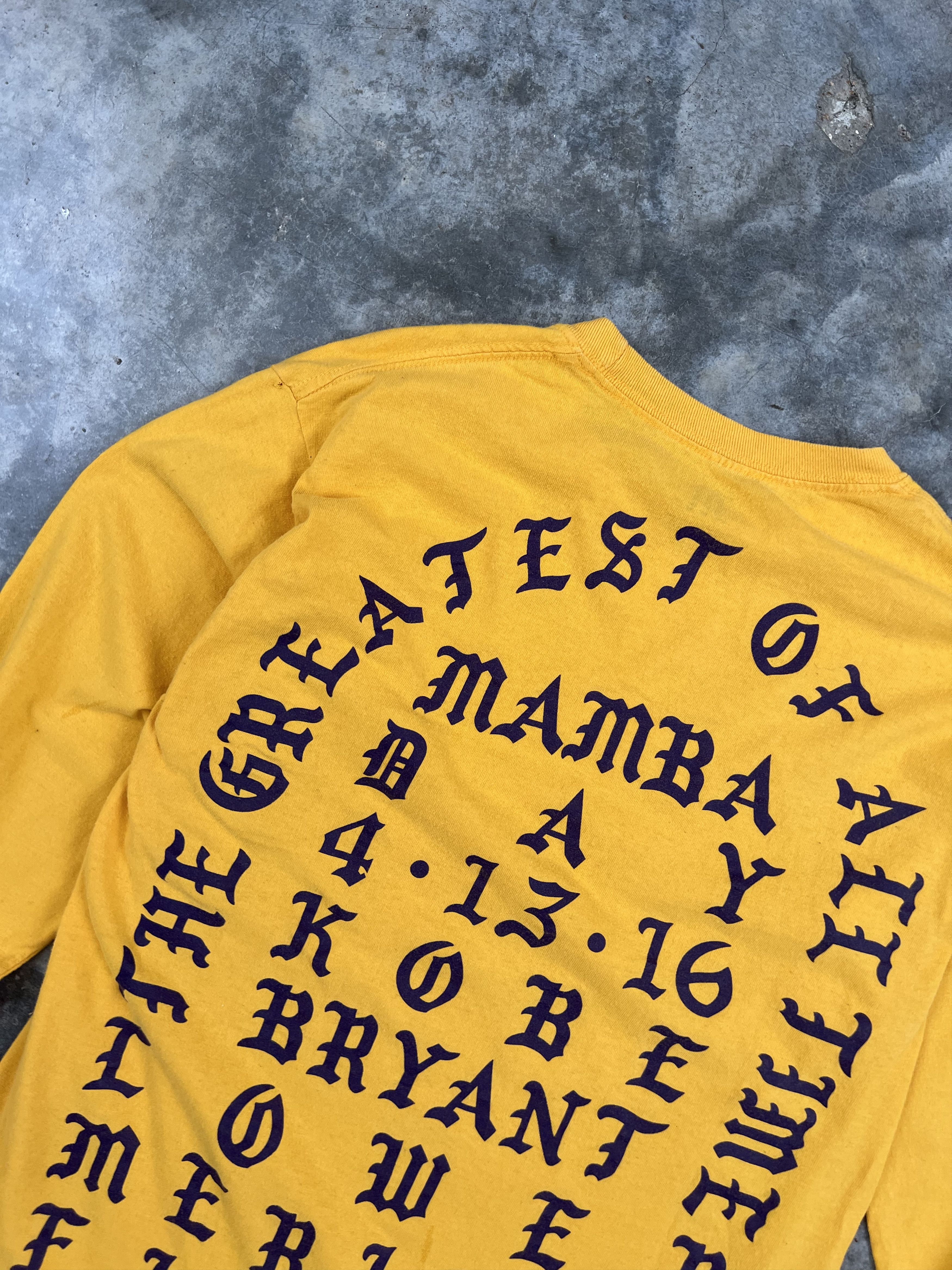 Kanye West Kanye West Life oF Pablo “I Feel Like Kobe“ Long Sleeve YZY Size US M / EU 48-50 / 2 - 3 Thumbnail