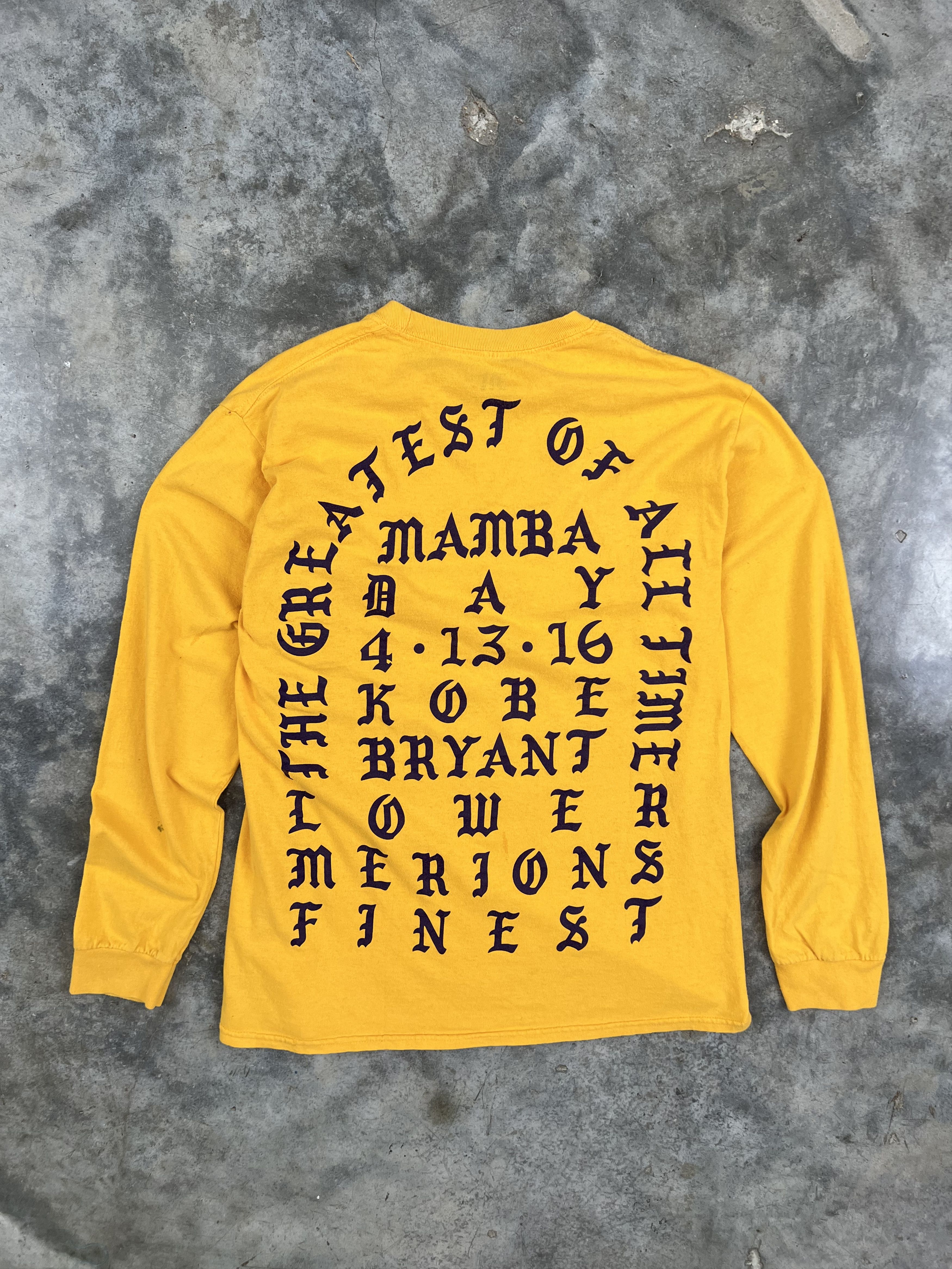 Kanye West Kanye West Life oF Pablo “I Feel Like Kobe“ Long Sleeve YZY Size US M / EU 48-50 / 2 - 2 Thumbnail