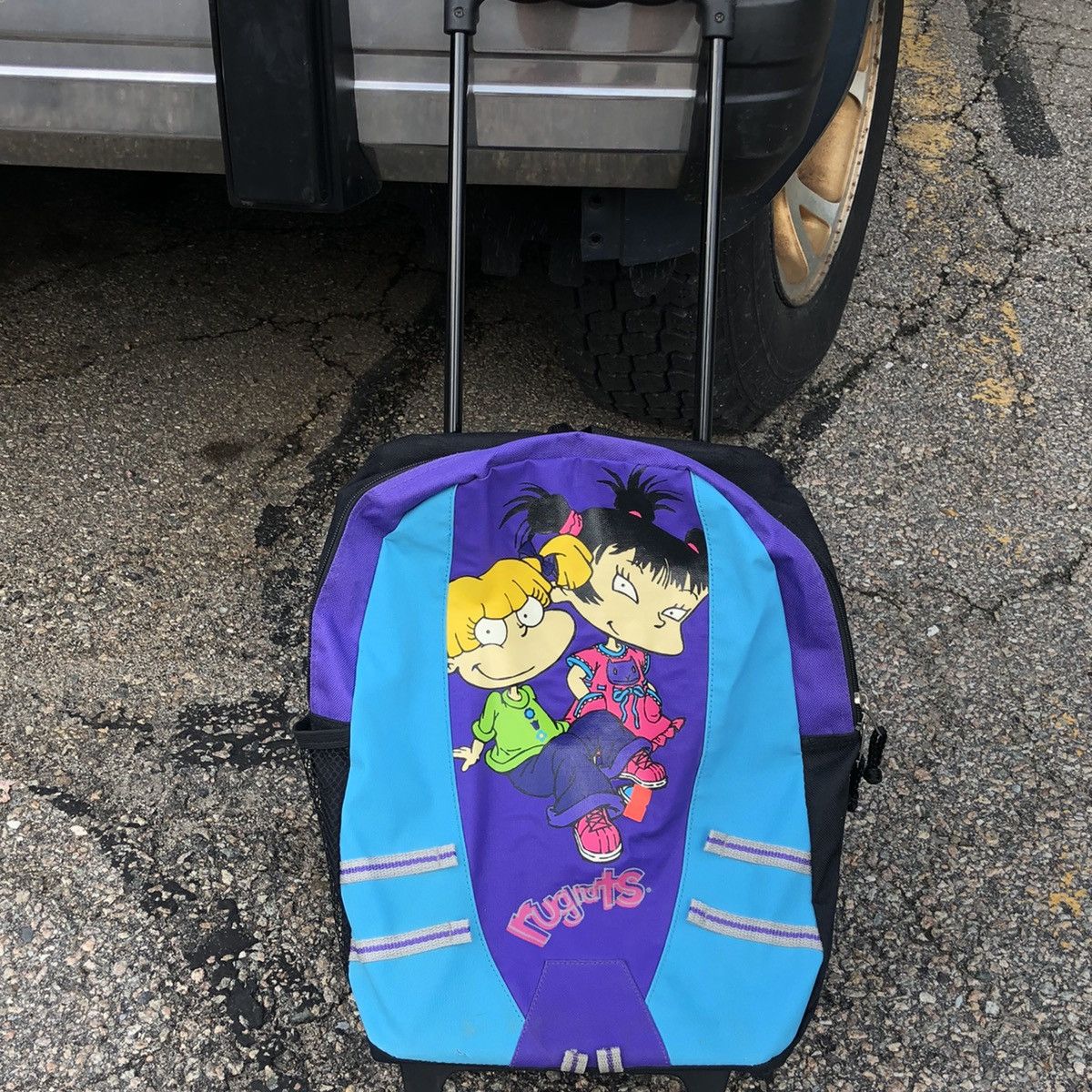 Nickelodeon 90s Rugrats Angelica Kimi Suitcase Backpack Cartoon kidcore Size ONE SIZE - 1 Thumbnail