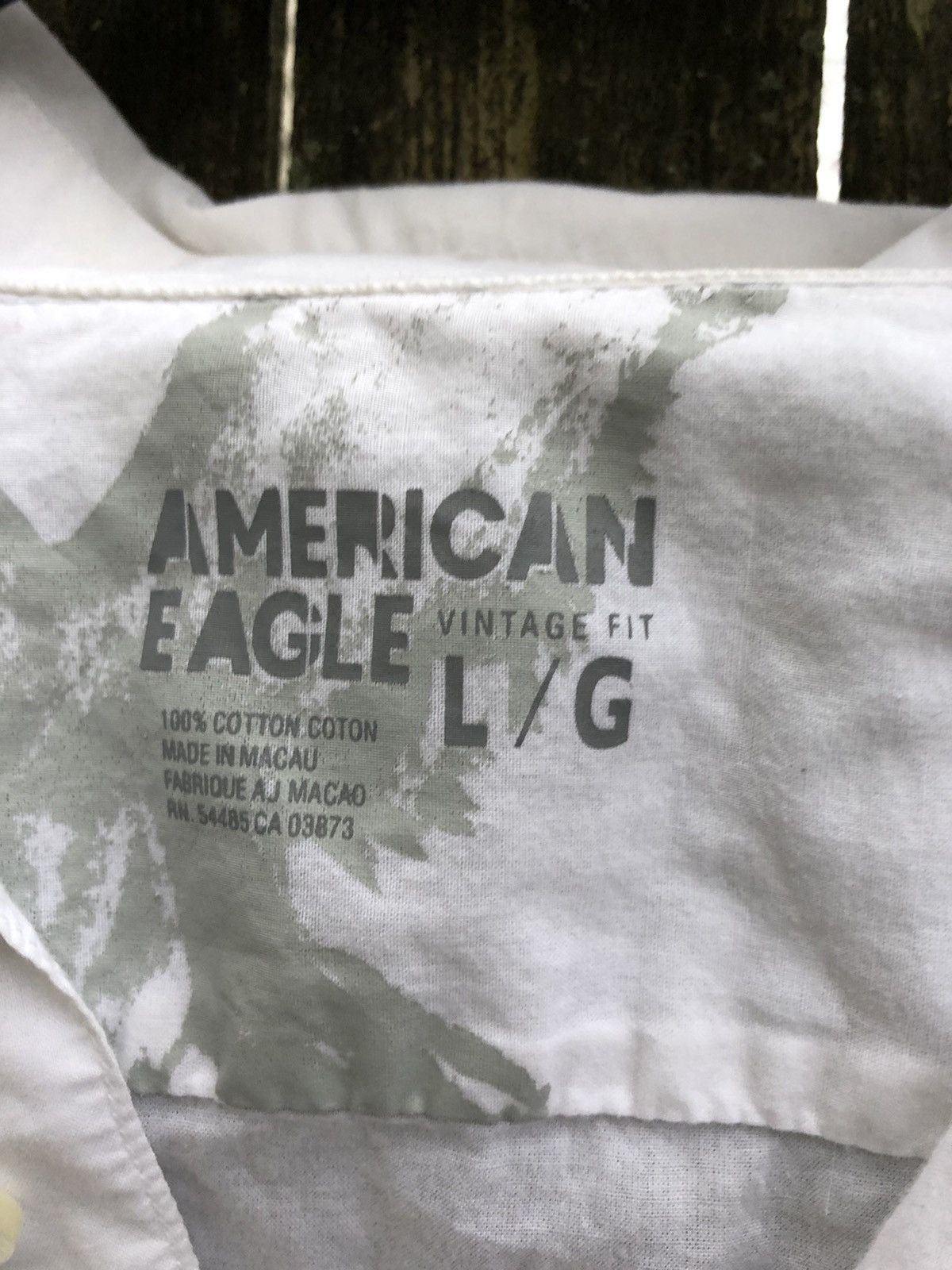 American Eagle Outfitters American Eagle Button Up Shirt Long Sleeve plain minimalist Size US L / EU 52-54 / 3 - 3 Thumbnail