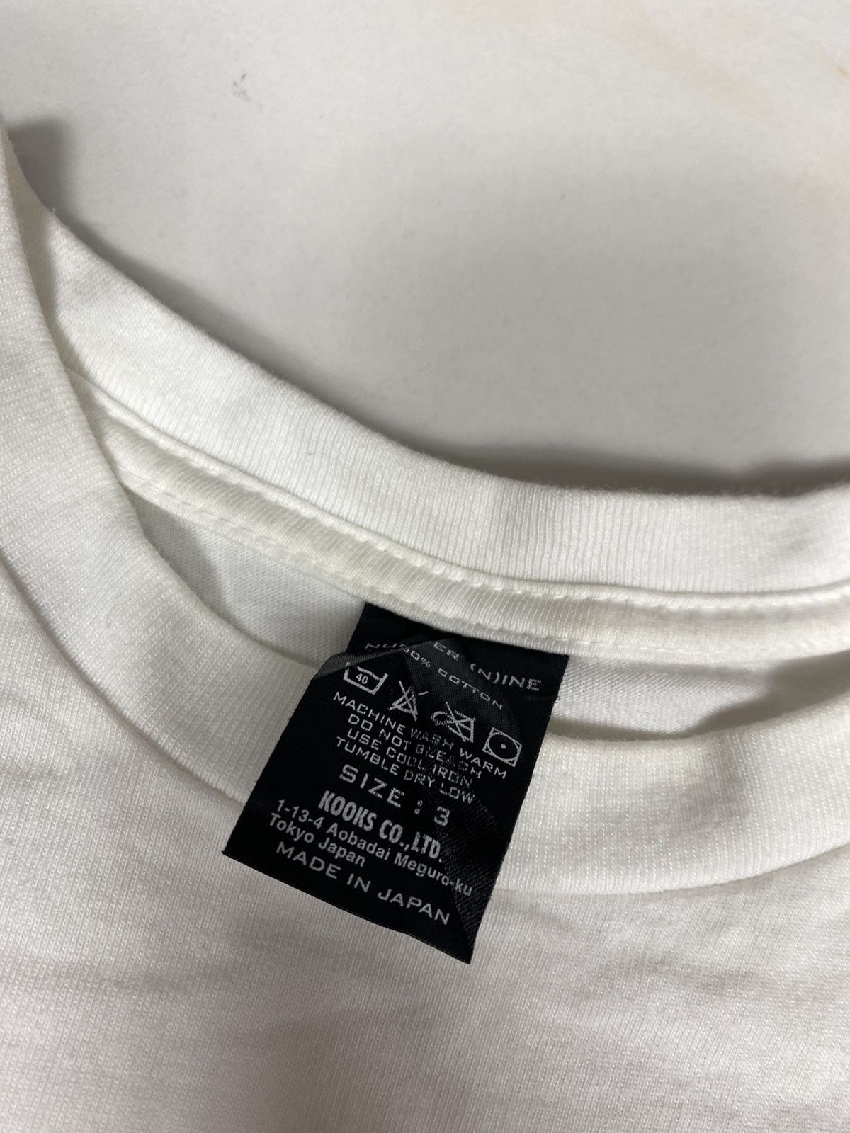 Number (N)ine Number (N)ine Size US L / EU 52-54 / 3 - 6 Thumbnail