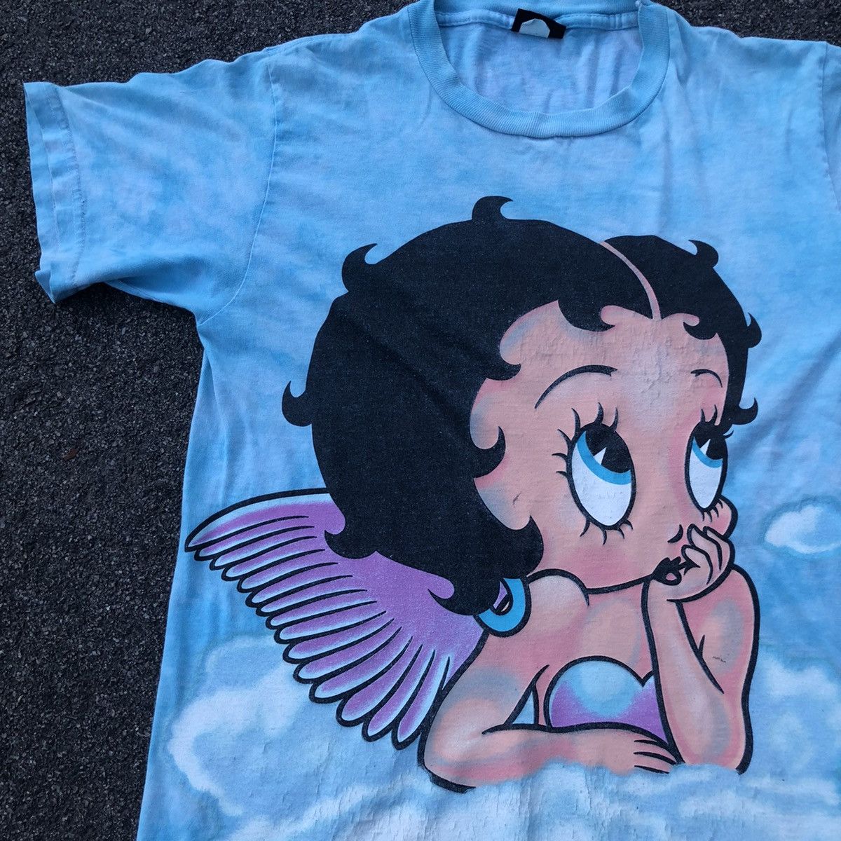 Cartoon Network × Made In Usa × Vintage 1997 Betty Boop Angel T 