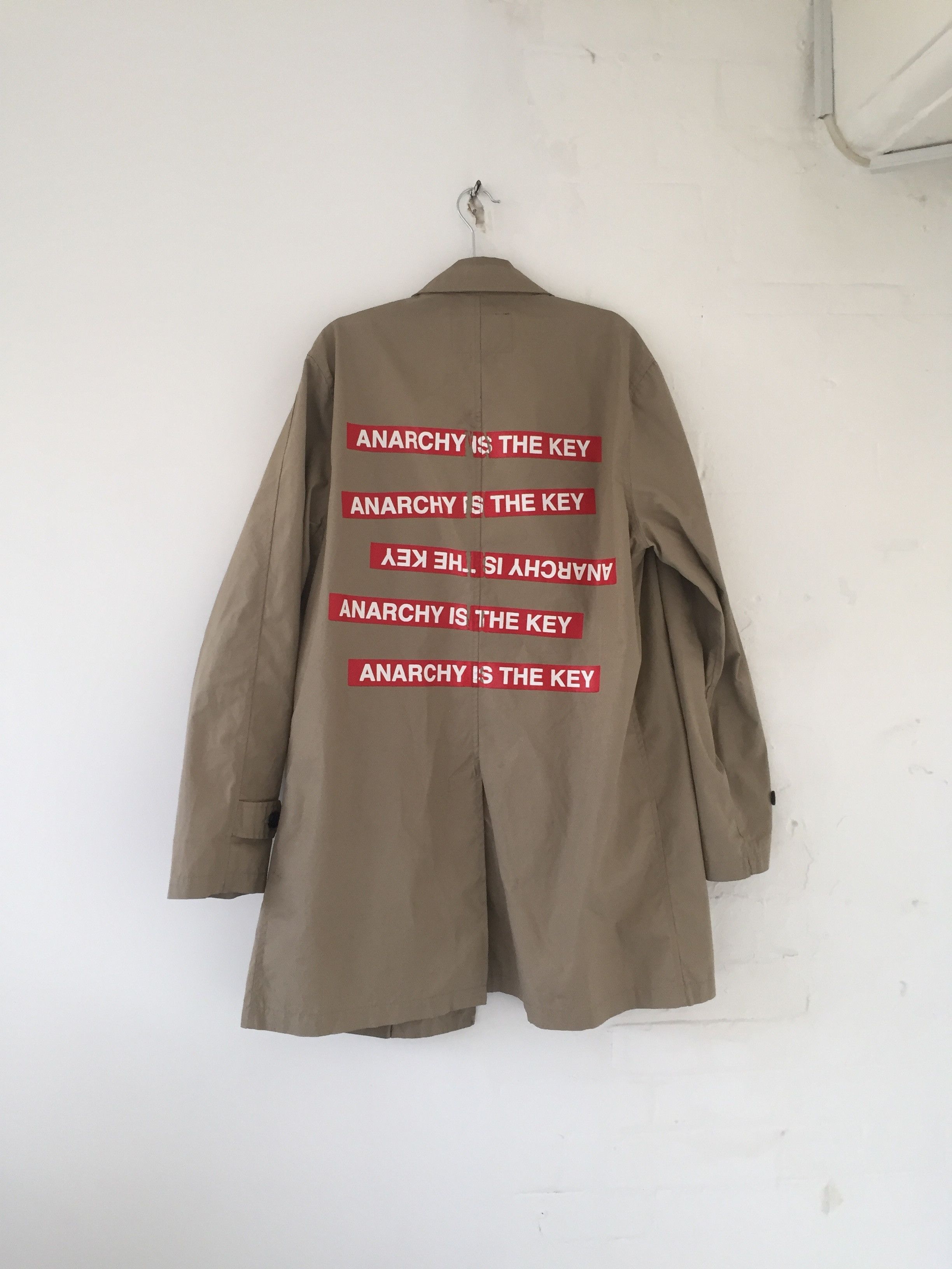 Supreme undercover shop trench coat