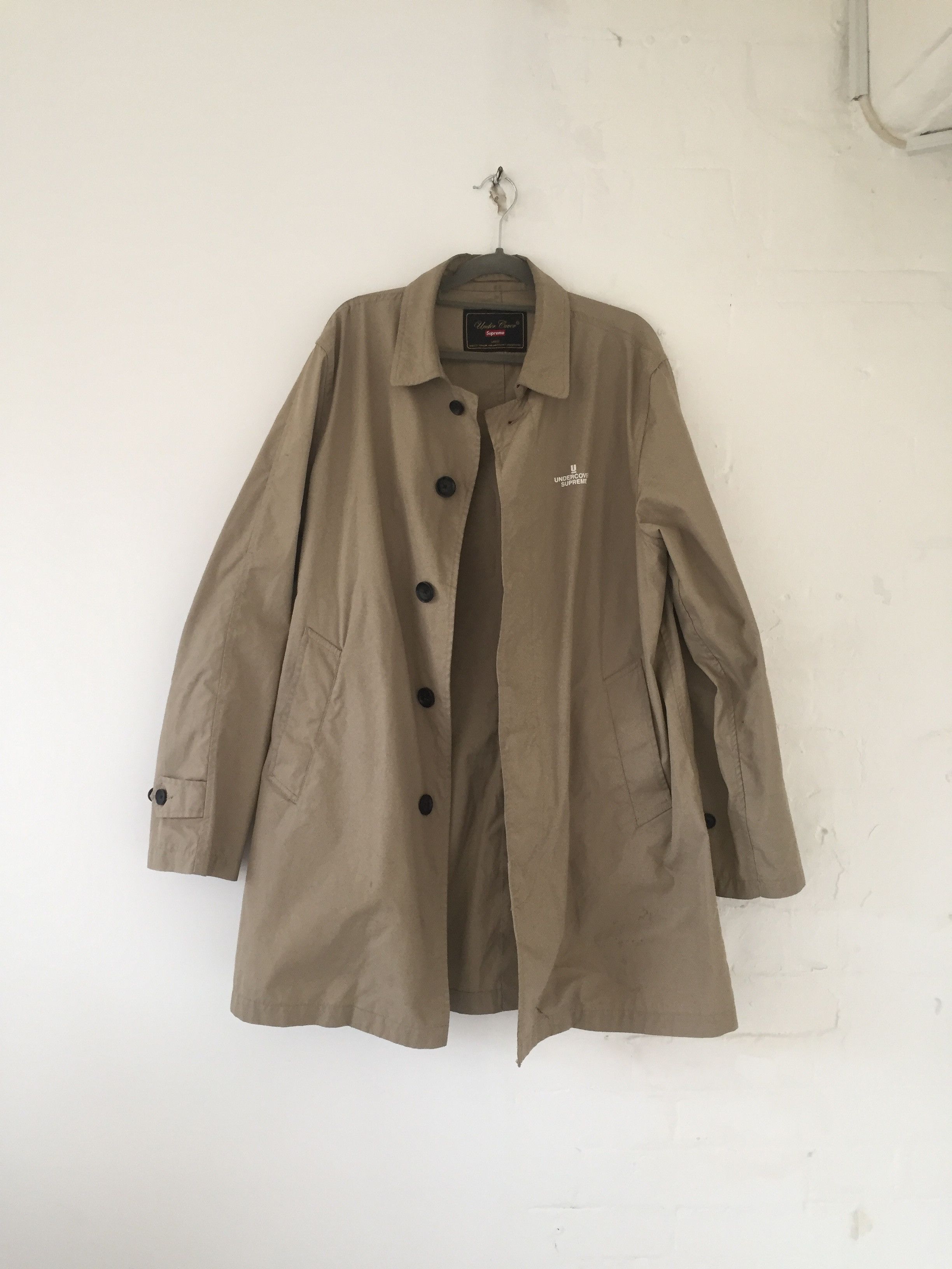 Supreme undercover trench coat sales