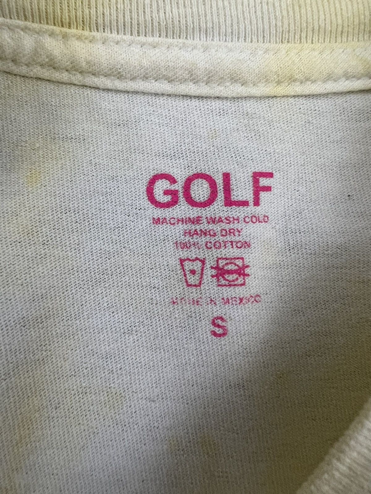 Golf Wang Golf Wang Vertical Bee Logo Tee Yellow Tie Dye Small S Size US S / EU 44-46 / 1 - 4 Thumbnail