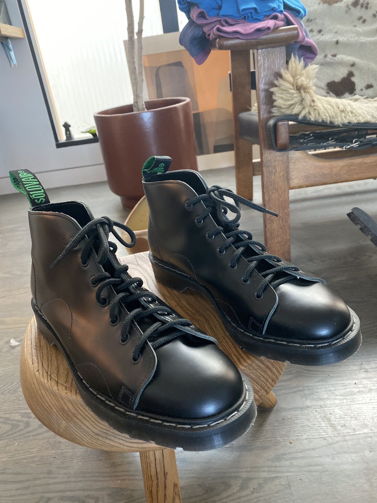 Solovair Solovair monkey boots 9.5 US like new | Grailed