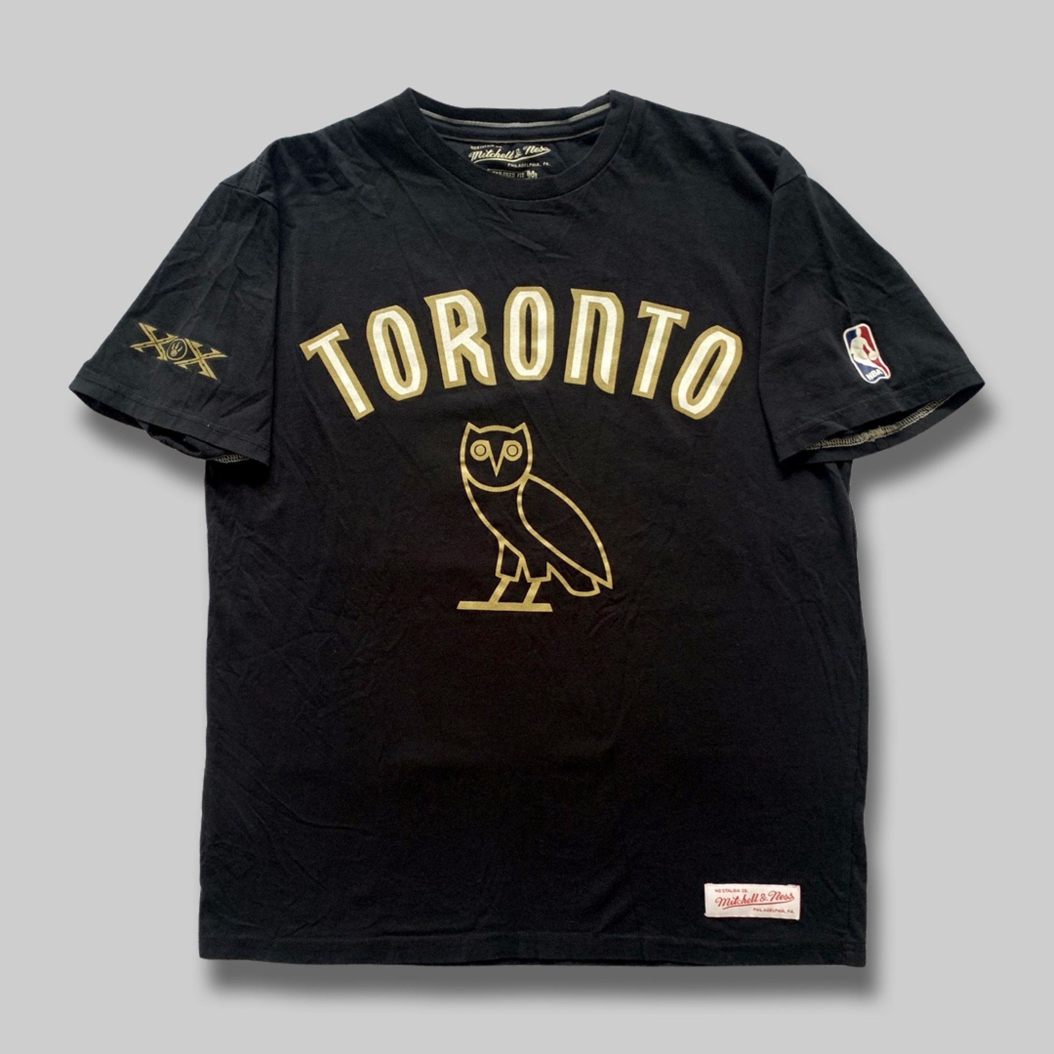 Mitchell & Ness OVO X NBA X MITCHELL & NESS T-shirT Tee Size US L / EU 52-54 / 3 - 1 Thumbnail