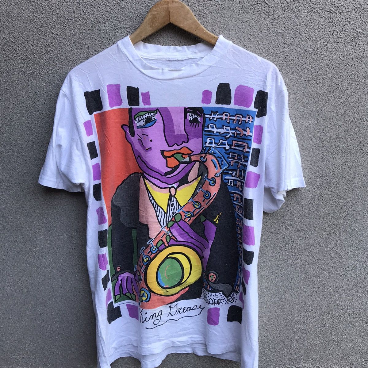 Arts & Science Vintage 90s MYLES MAILLIE art tee rare van gogh dali picasso Size US L / EU 52-54 / 3 - 2 Thumbnail