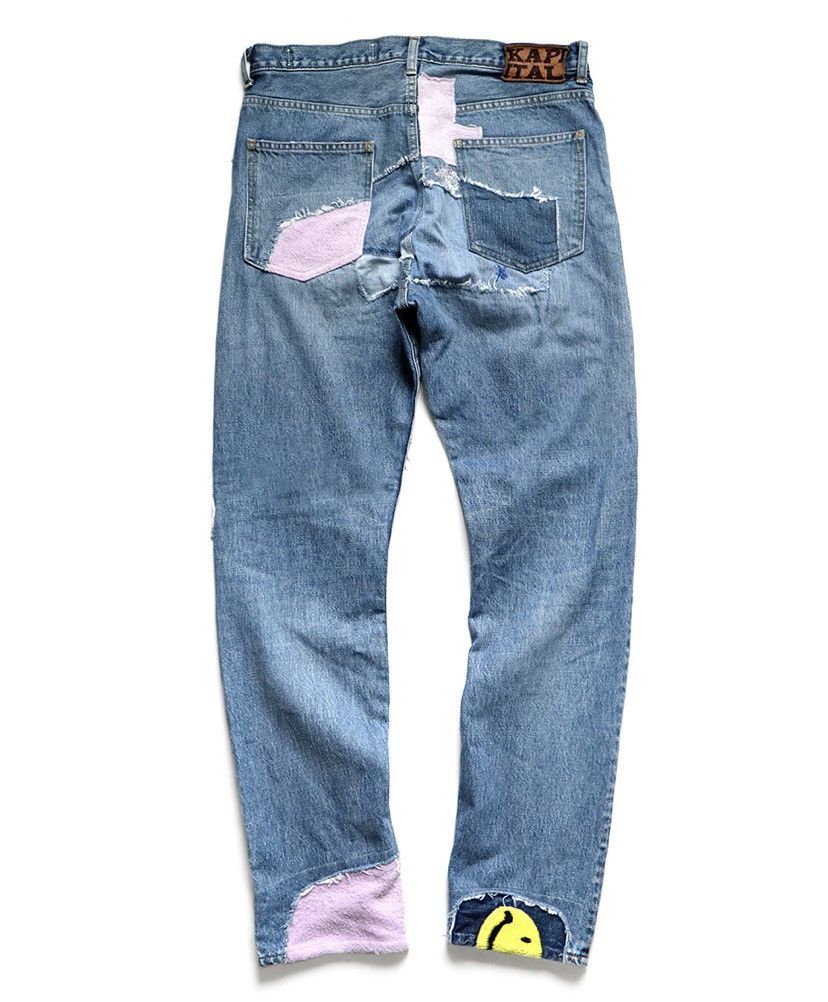 Kapital Kapital 14oz denim 5p pants gypsy patch remake 34inch Size US 34 / EU 50 - 2 Thumbnail